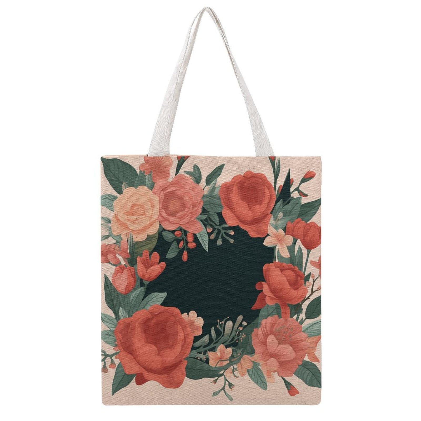 NQLYUT Canvas Tote Bag - Durable Laptop Handbag, Grocery & Music Shoulder Bag for Women, Crossbody Bag for Travel, Work & Daily Use