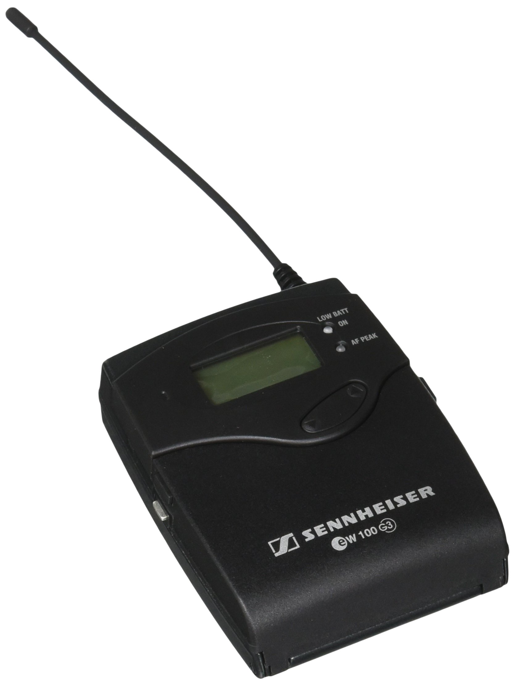 Sennheiser SK100G3-A1 Wireless Bodypack Transmitter (470-516MHz) - Professional Audio Equipment for Live Performances, Theater, and Broadcast Studios