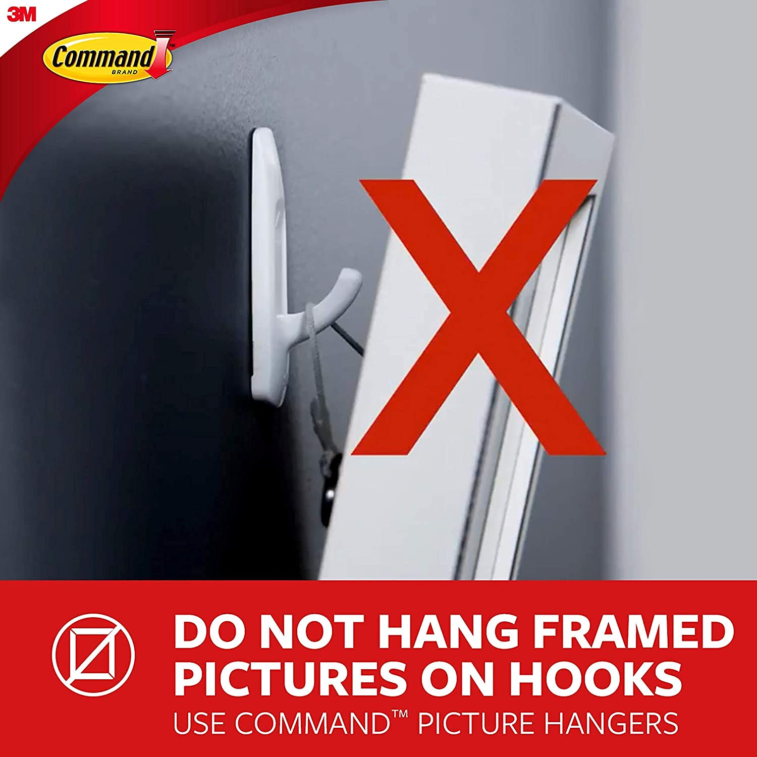Command Wall Hooks Bundle - 16 Small Wire Toggle Hooks & 7 Large Utility Hooks with Adhesive Strips - Damage-Free Hanging Solution for Home, Office & Dorm Organization