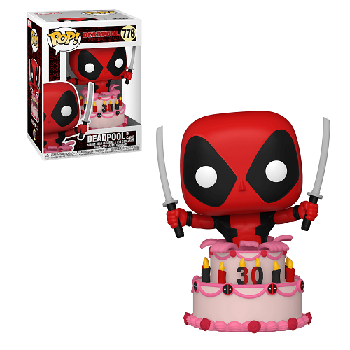 Funko Pop! Marvel Deadpool in Cake #776 - Collectible Vinyl Figure for Superhero Fans | Perfect for Home Decor, Office Display, and Gift Giving