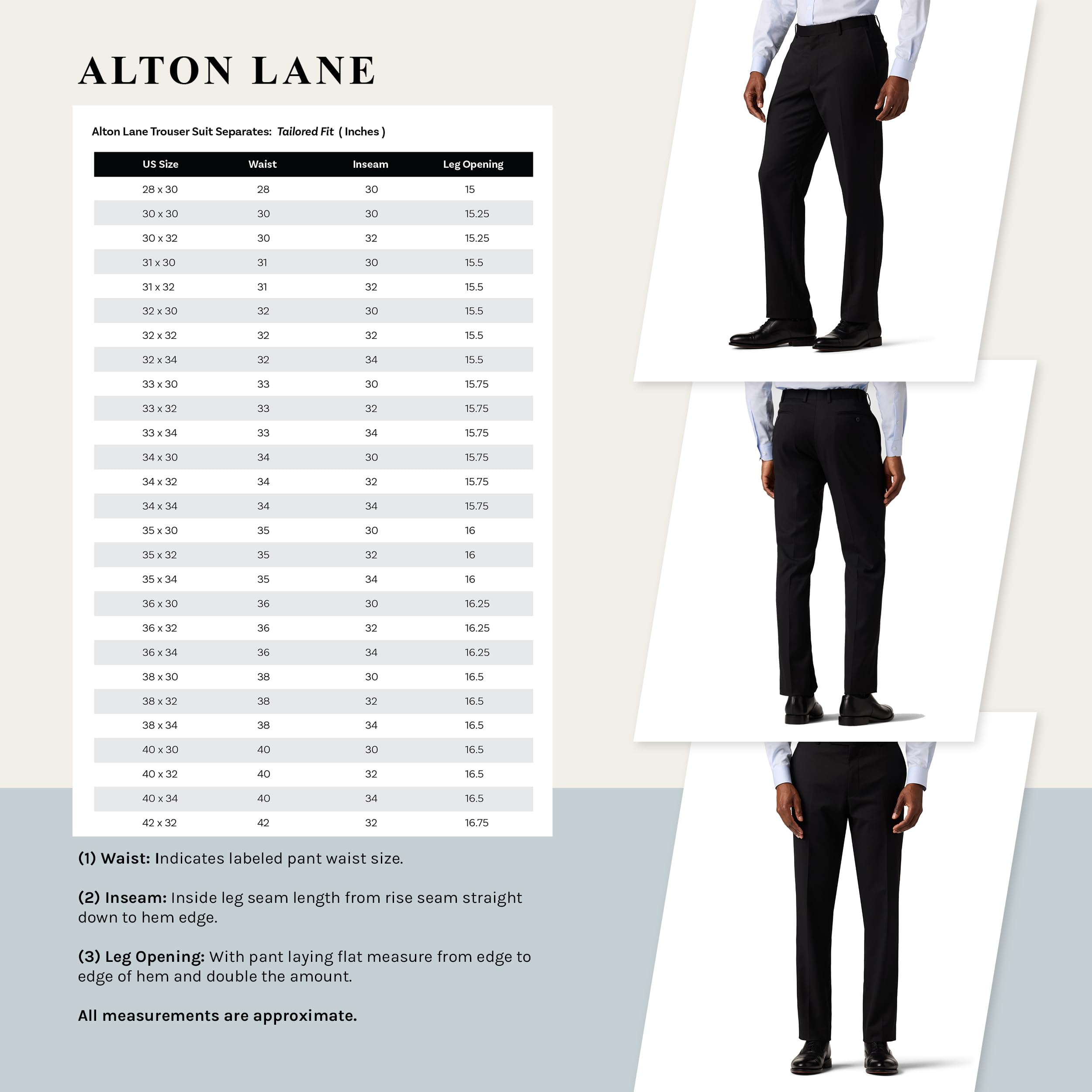 Alton Lane Mercantile Tailored Fit Men's Dress Pants - Premium Quality Formal Suit Trousers for Business & Wedding | Office Wear & Special Occasions
