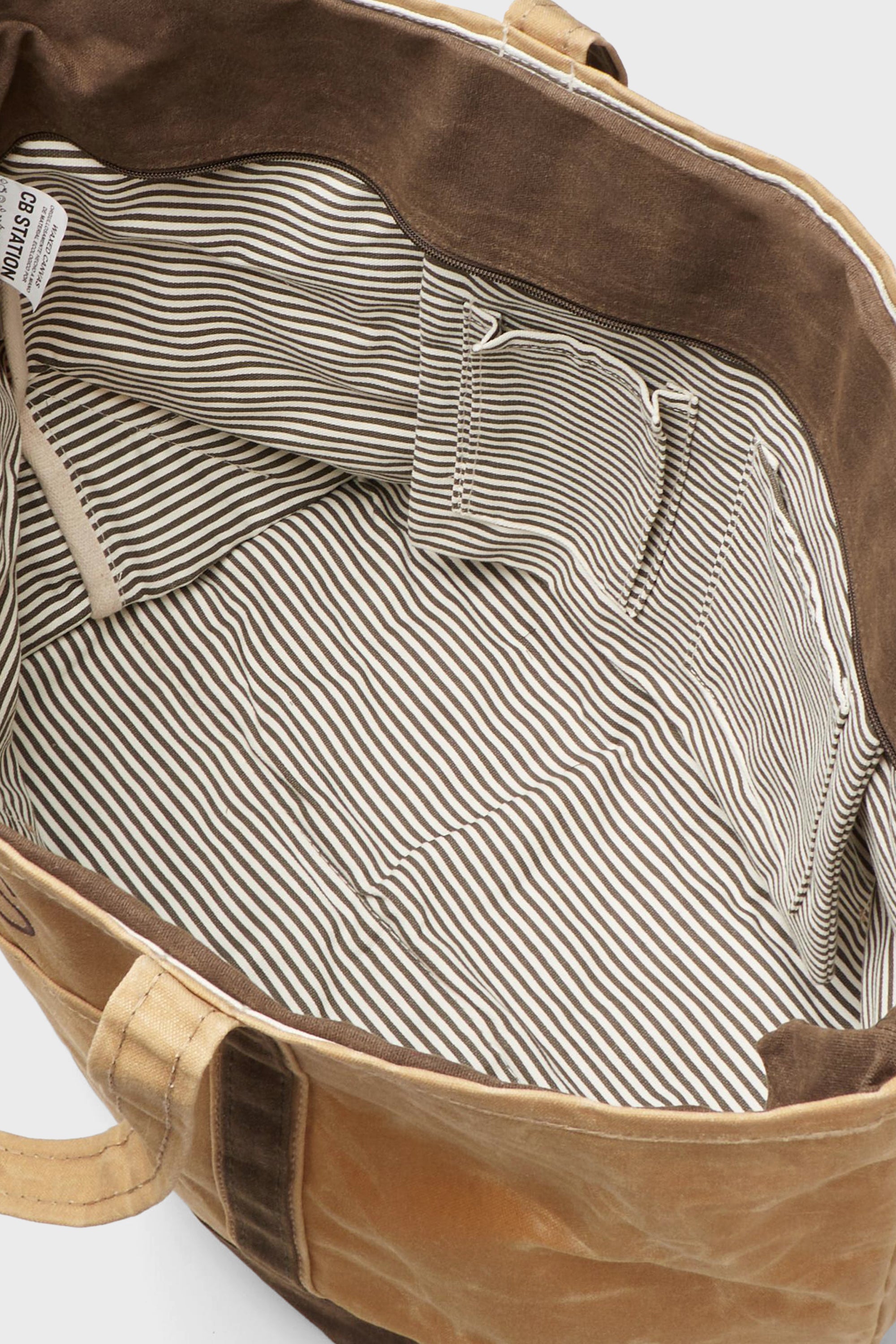 Premium Large Waxed Canvas Tote Bag - Durable & Stylish for Shopping, Travel, and Everyday Use