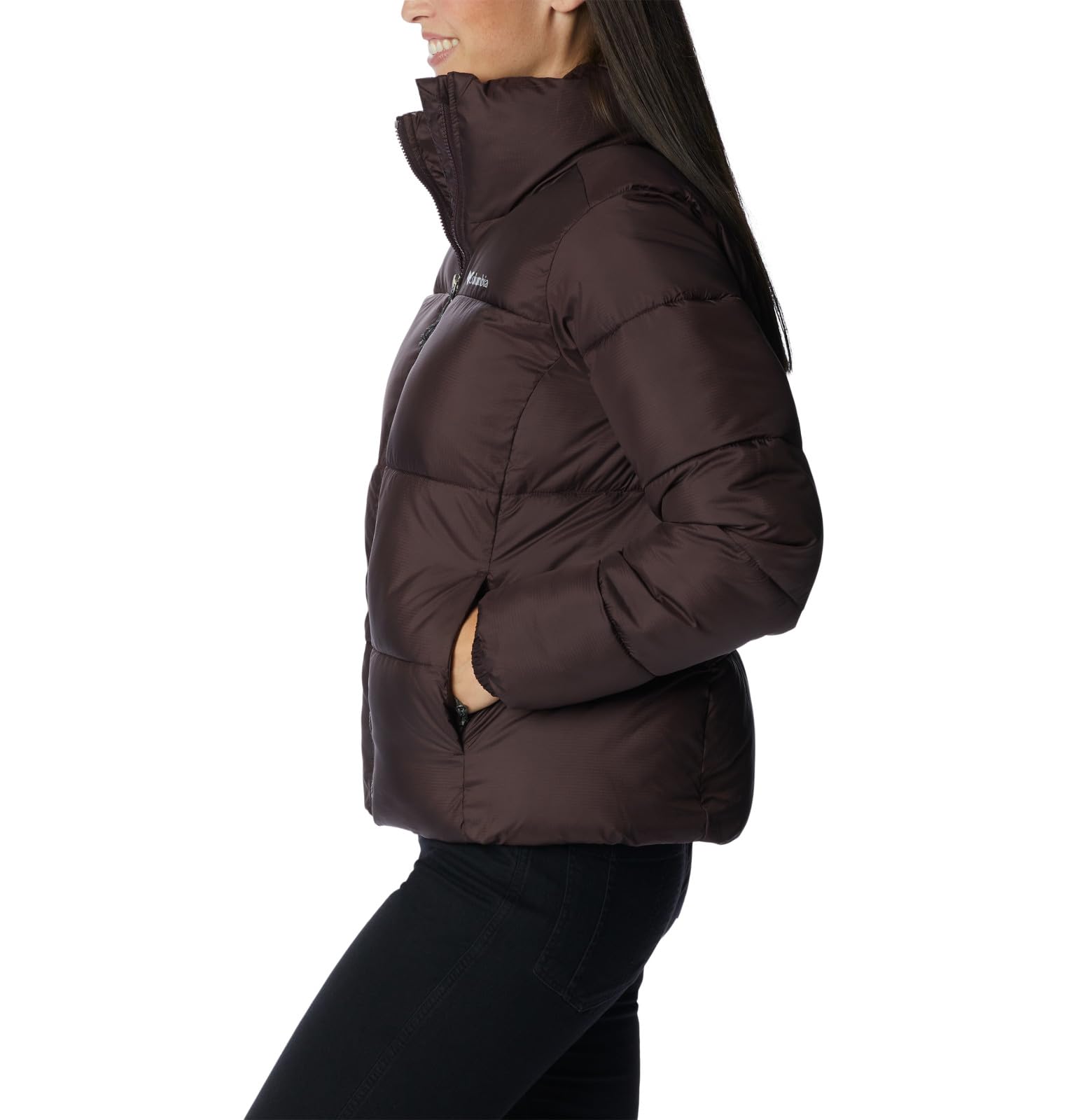Columbia Women's Puffect Jacket - Lightweight Waterproof Winter Coat with Omni-Heat Thermal Reflective, Perfect for Skiing, Hiking & Outdoor Adventures