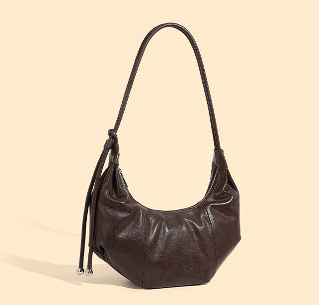 Stylish Women's Curved Shoulder Bag - Fashionable Crossbody Purse for Daily Use, Work & Travel | Trendy Handbag for Outfits & Accessories