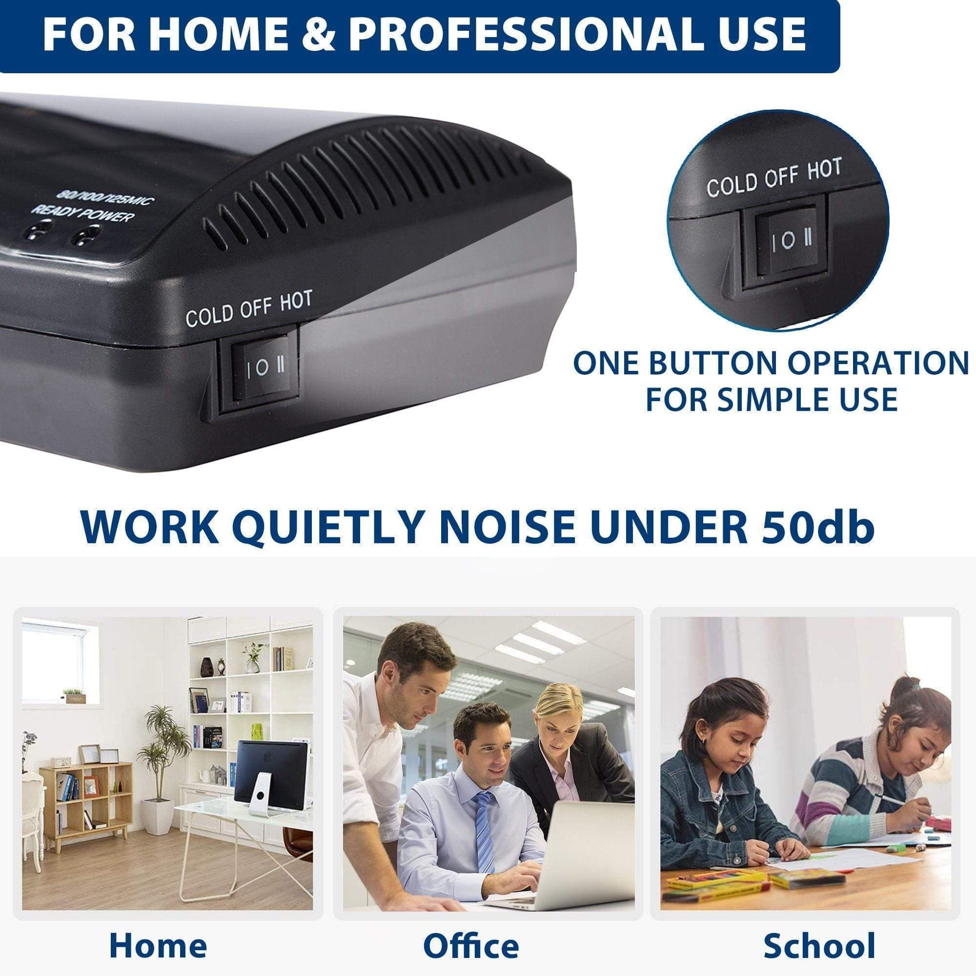 Goldstandard USA 3002 Laminator Machine - Professional Document & Photo Laminating for Office, School & Home Use