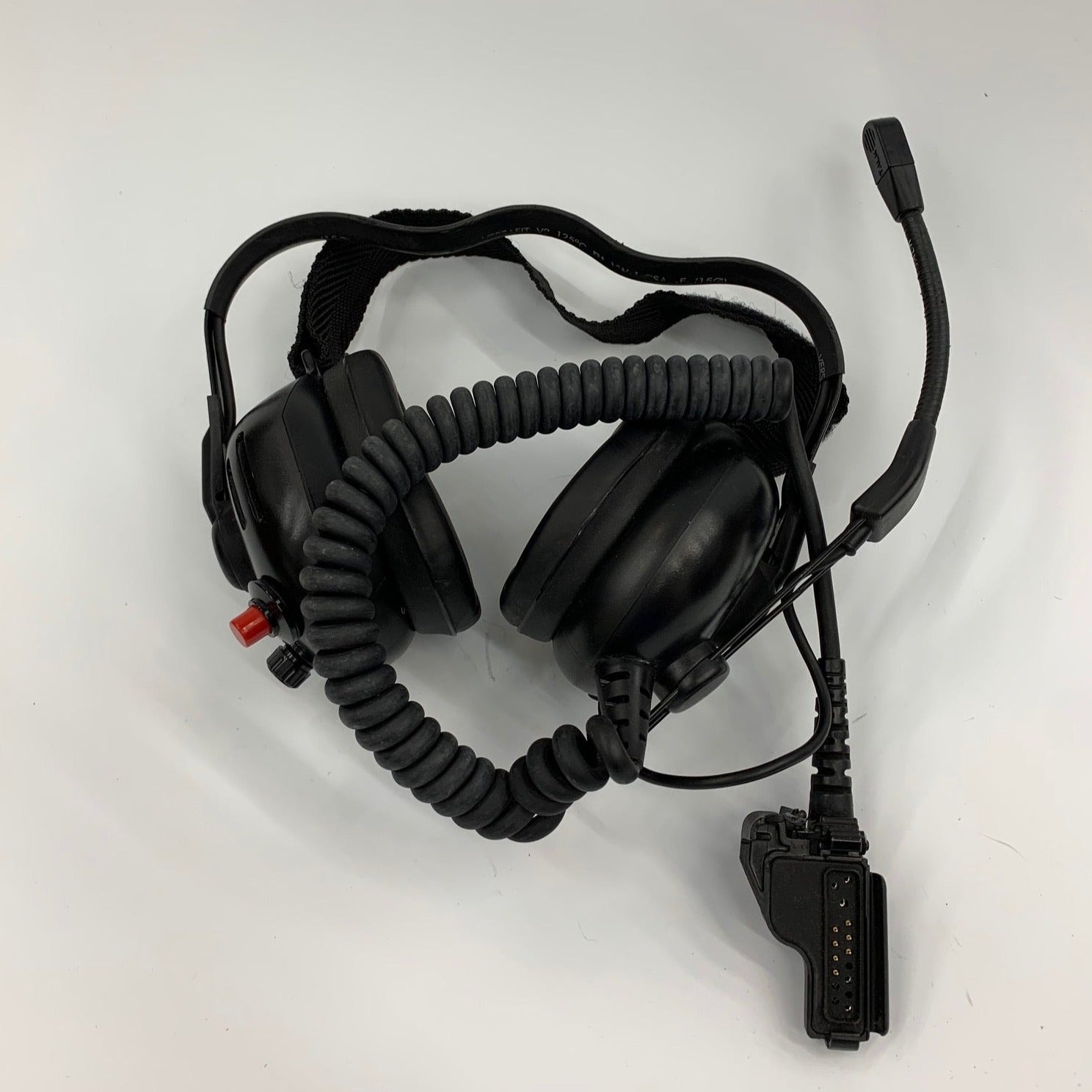 FIRECOM DW 22US Aviation Headset with Noise Cancellation - Premium Pilot Headphones for Aircraft & Helicopter Use - Perfect for Flight Training, Commercial Pilots & Air Traffic Control