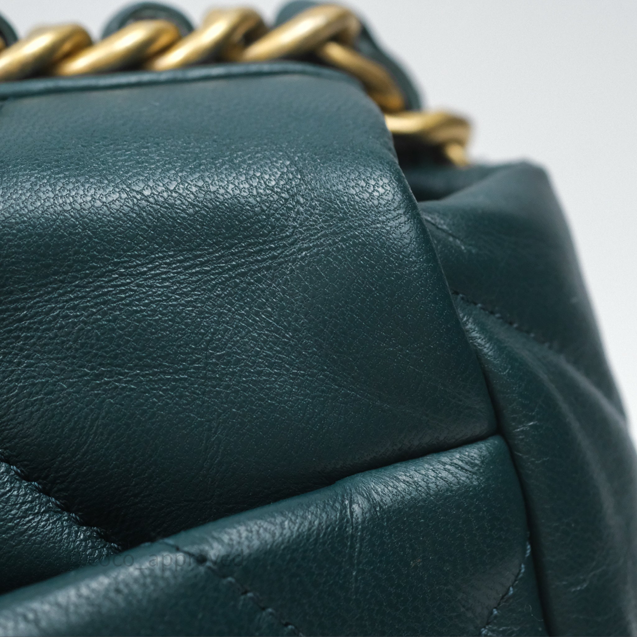 Chanel 19 Small Green Mixed Hardware Flap Bag - Luxury Designer Handbag for Women | Perfect for Everyday Use, Parties & Special Occasions