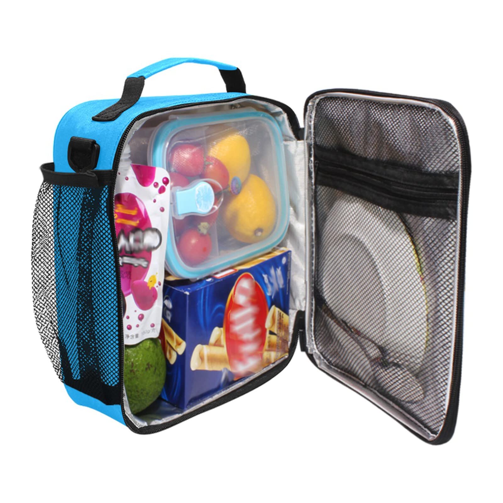Personalized Monster Truck Insulated Lunch Box for Kids - Reusable School Lunch Tote for Boys & Girls - Perfect for School, Travel & Outdoor Activities