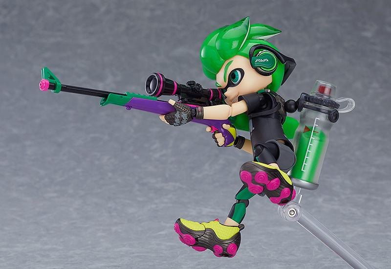 Figma #462 DX Inkling Boy Two Pack - Splatoon Action Figures for Kids & Collectors - Perfect for Gaming Decor, Gift Giving & Display