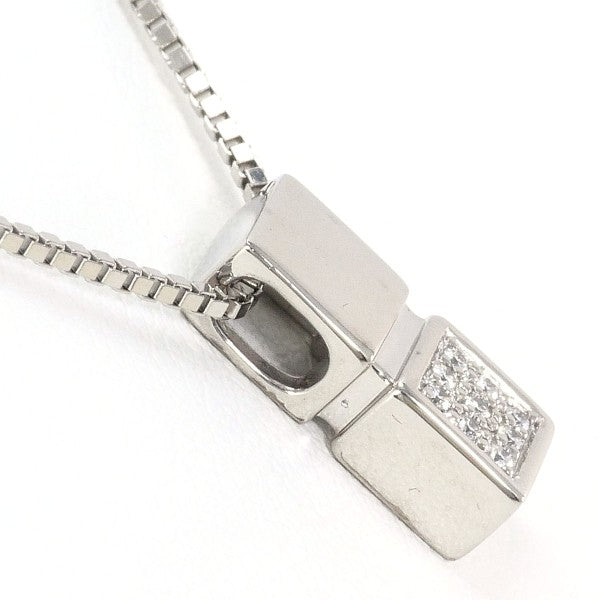 18K White Gold Diamond Necklace for Women - Elegant Dainty Pendant Jewelry Gift for Anniversary, Valentine's Day & Special Occasions