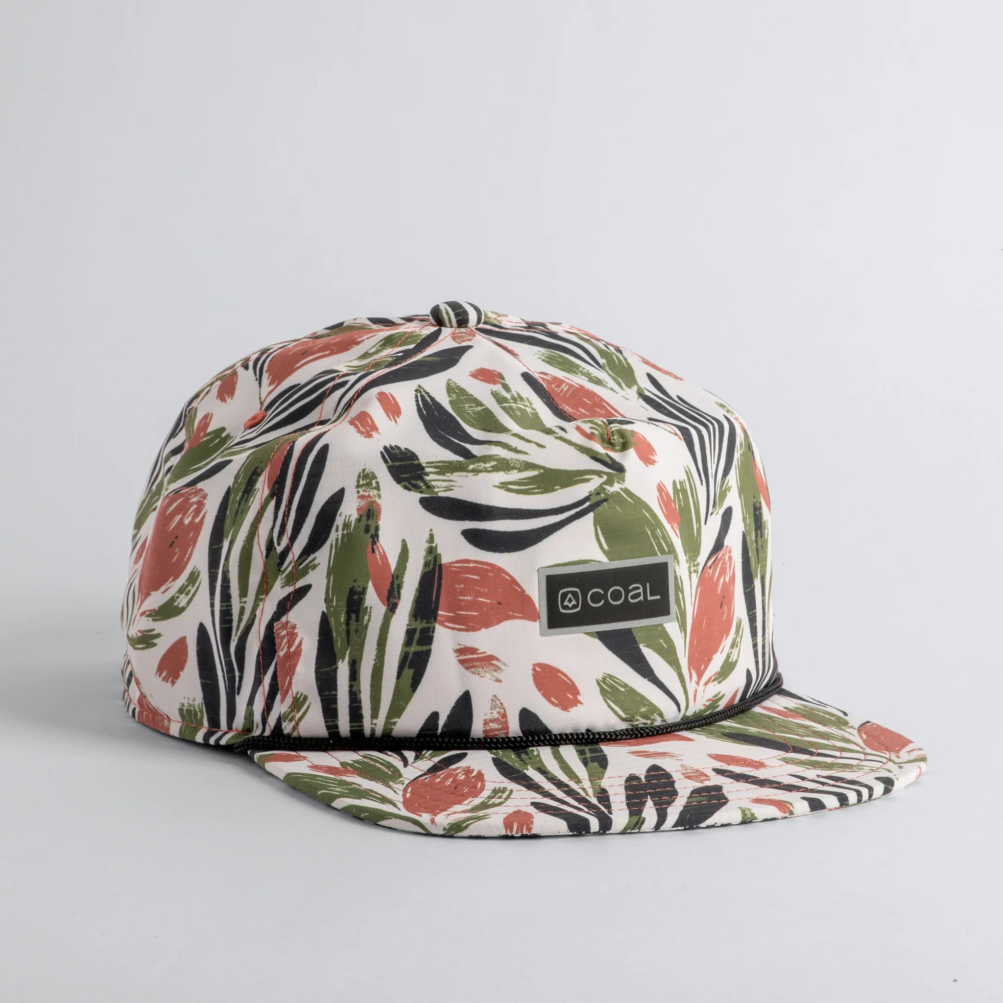 Coal 2025 Pontoon Hat - Hand Floral Khaki Bucket Hat for Women | Perfect for Beach, Summer Outfits & Outdoor Adventures