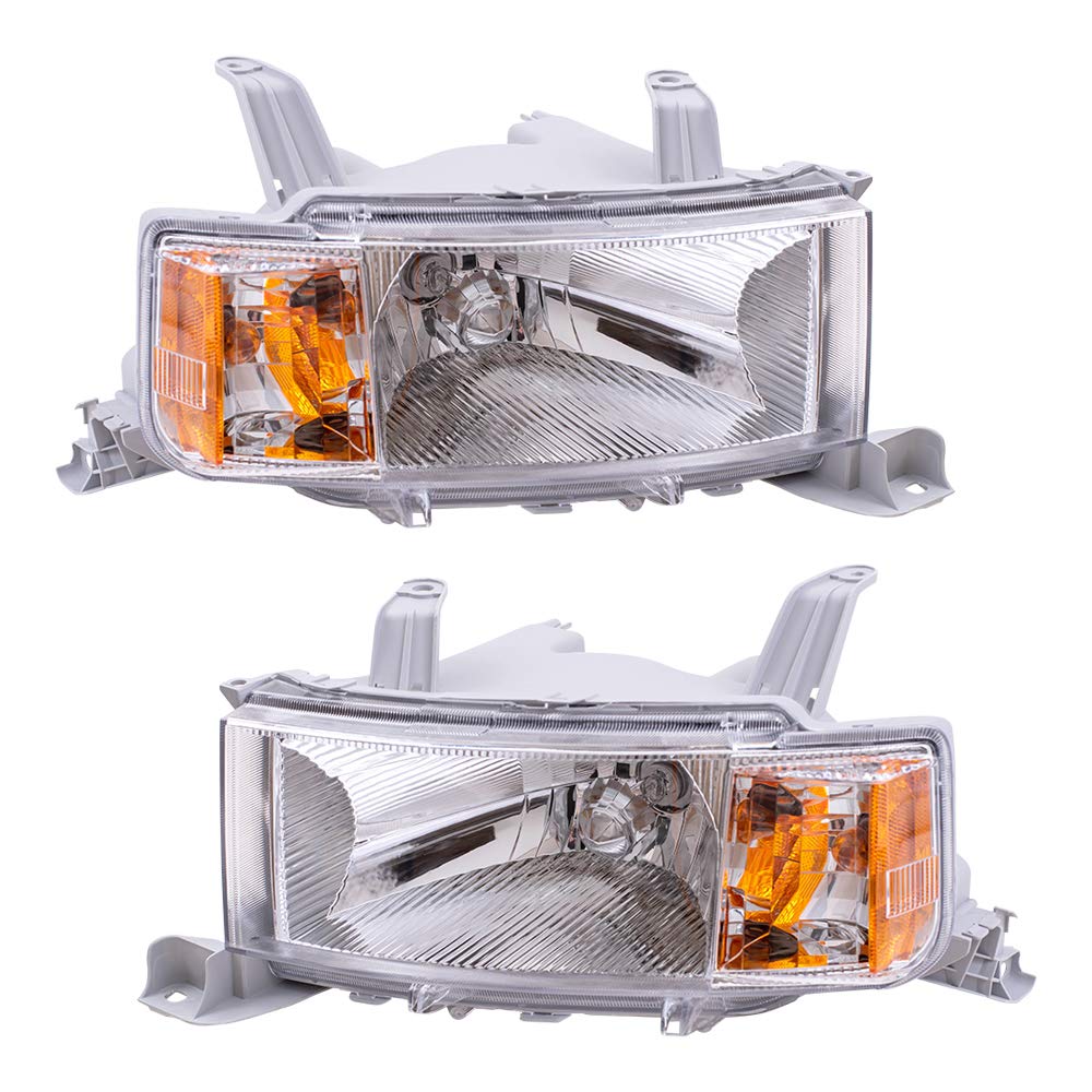 Replacement Headlights for 2004-2006 Scion xB - Driver & Passenger Side Headlamps (81170-52440, 81130-52440) | Perfect for Night Driving & Vehicle Restoration Projects