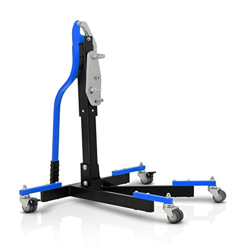 Yamaha MT-09 Tracer 900 (2015-2020) Motorcycle Center Paddock Stand CS Power Evo - Blue | Compatible with Sport Bikes for Easy Maintenance & Storage