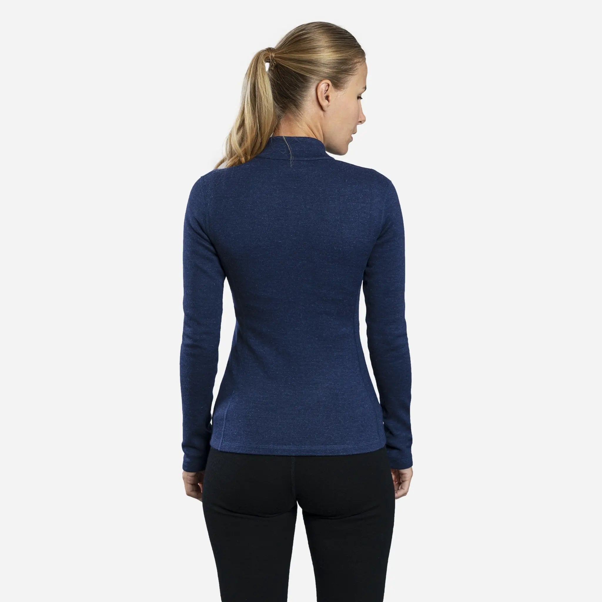 Women's Alpaca Wool Jacket - 420 Midweight Full Zip Fleece Coat for Outdoor Hiking & Winter Travel