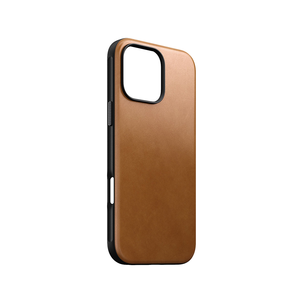 Premium Genuine Leather Phone Case for iPhone 16 Pro Max - English Tan | Slim Protective Cover with Card Slot | Perfect for Business Professionals & Daily Commuters