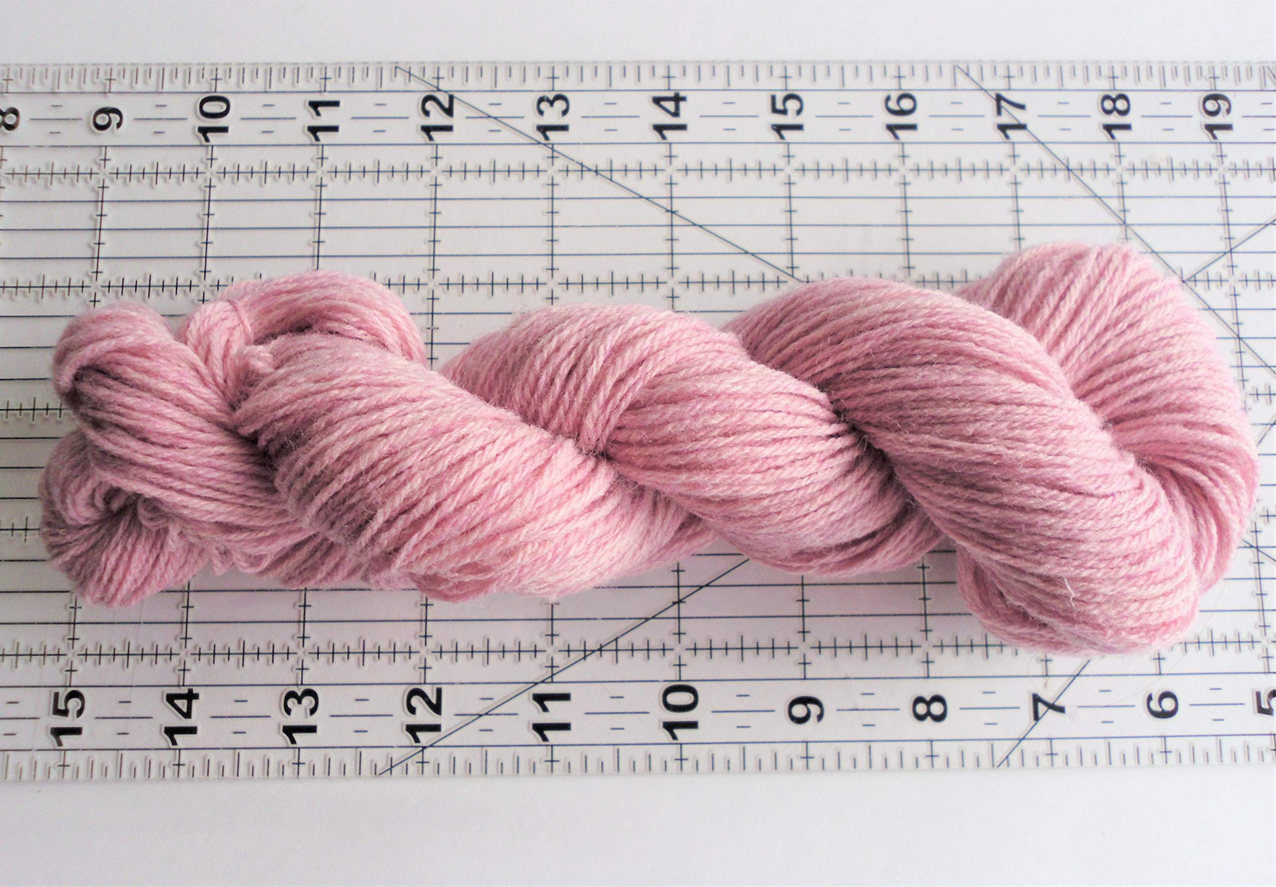 Soft Acrylic Wool Blend Sport Weight Yarn in Tea Rose Pink - Perfect for Knitting Sweaters, Scarves & Baby Blankets - Premium Crafting Yarn for Crochet & DIY Projects