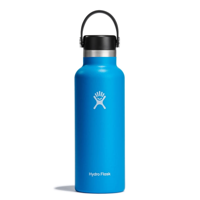 18 oz Standard Mouth Water Bottle - BPA Free, Leak Proof & Durable for Gym, Hiking, Travel & Everyday Use
