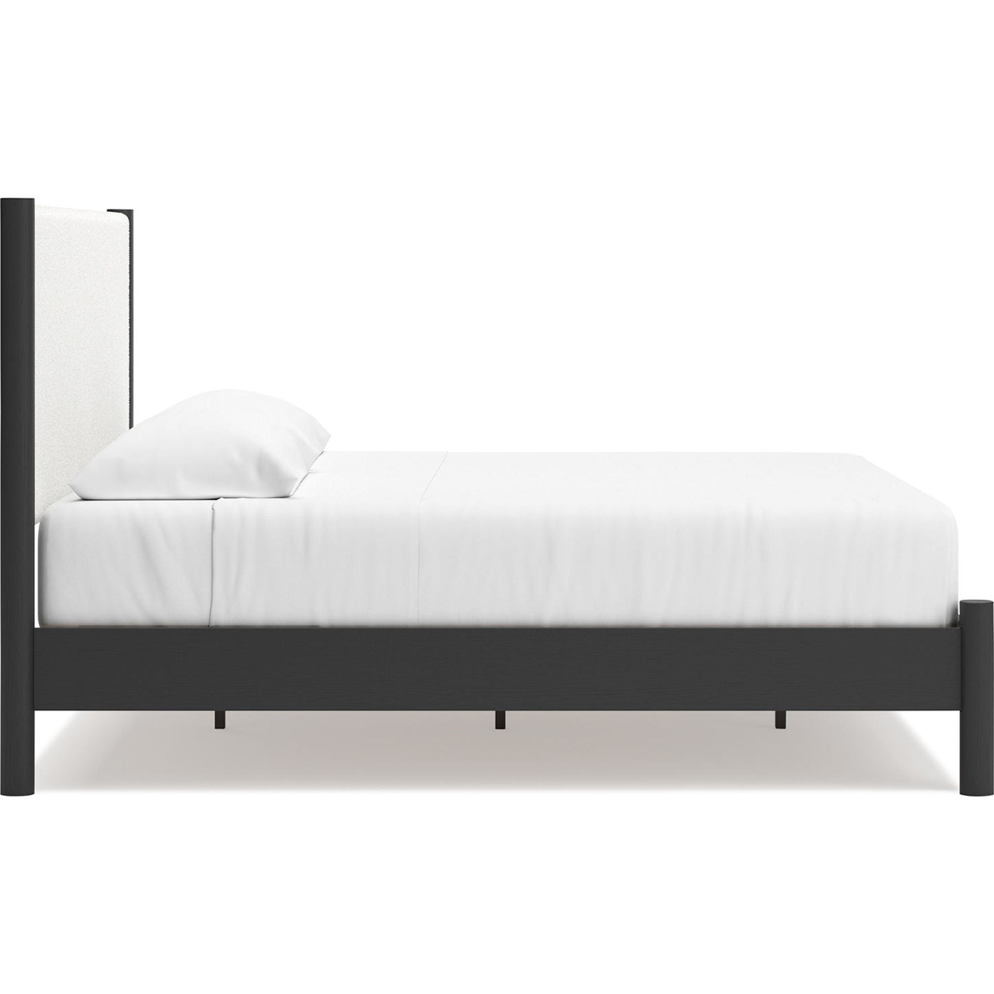 Cadmori 6-Piece Queen Size Platform Bedroom Set - Modern Wooden Bed Frame with Nightstands and Dresser - Perfect for Small Spaces & Apartment Living