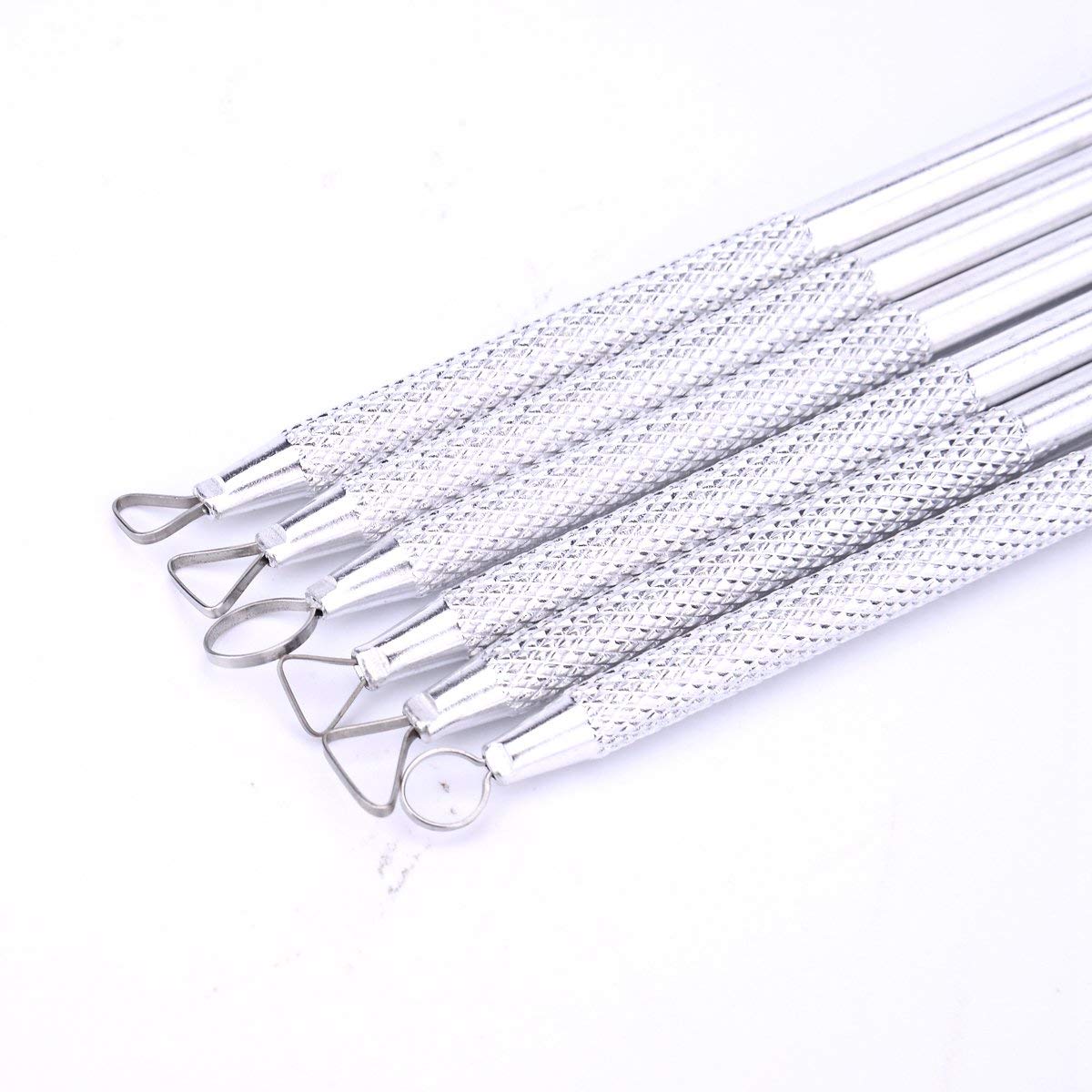 6 PCS Clay Pottery Sculpting Tools Set - Professional Pottery Clay Carving Scrapers & Modeling Tools for Ceramics, Sculpture & DIY Crafts - Perfect for Artists, Hobbyists & Classroom Use