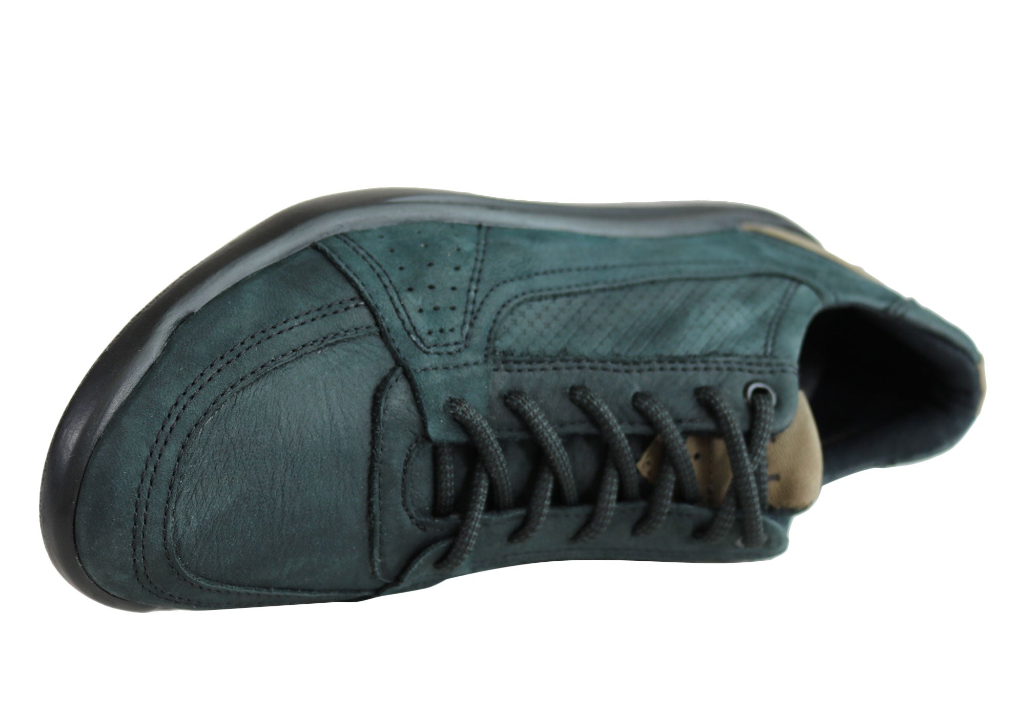 Ferricelli Grant Men's Genuine Leather Casual Shoes with Cushioned Comfort - Handcrafted in Brazil - Perfect for Work, Travel & Everyday Wear