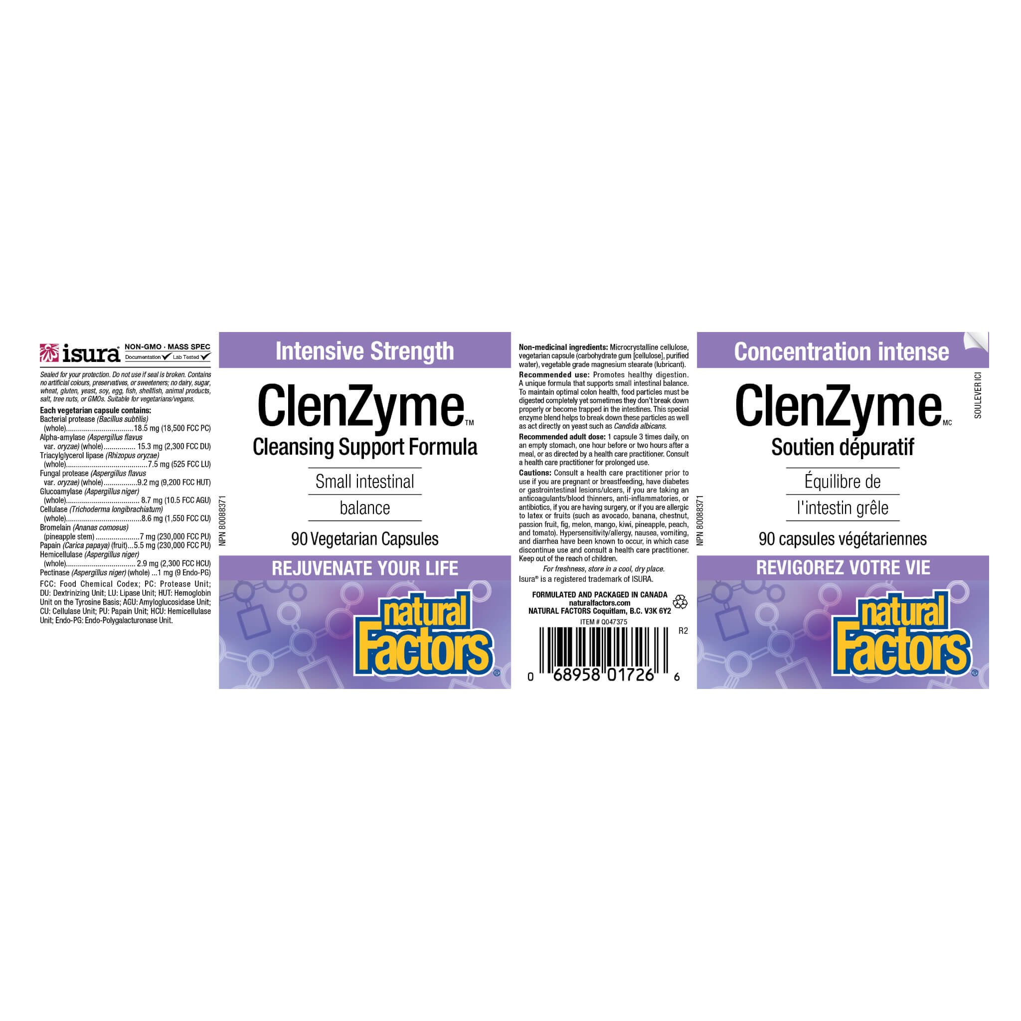 ClenZyme Intensive Strength - Powerful Enzyme Cleaner for Deep Cleaning & Stain Removal - Ideal for Kitchen, Bathroom & Tough Stains