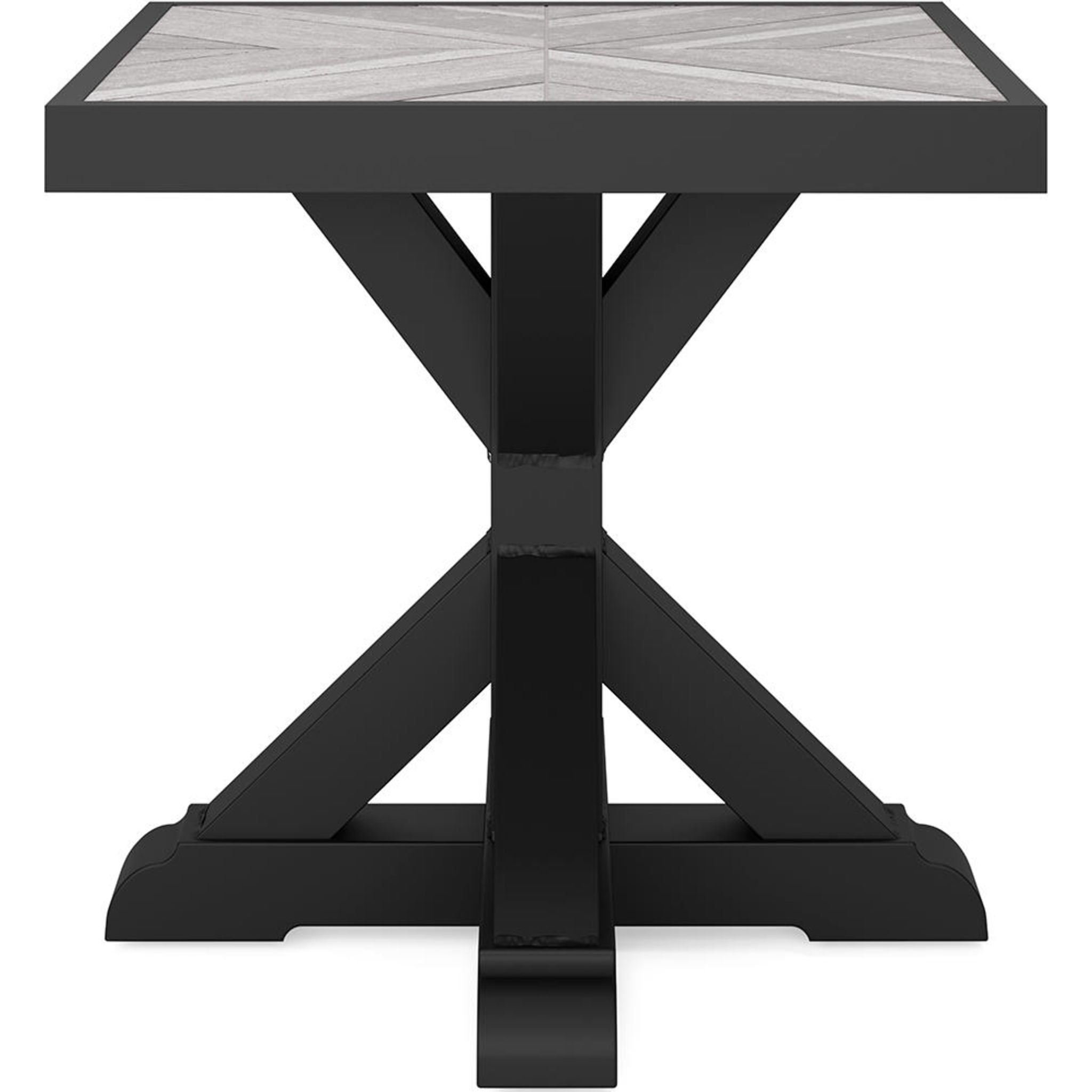 Beachcroft Outdoor End Table - Weather-Resistant Patio Side Table for Pool, Garden & Deck - Perfect for Drinks, Books & Decor