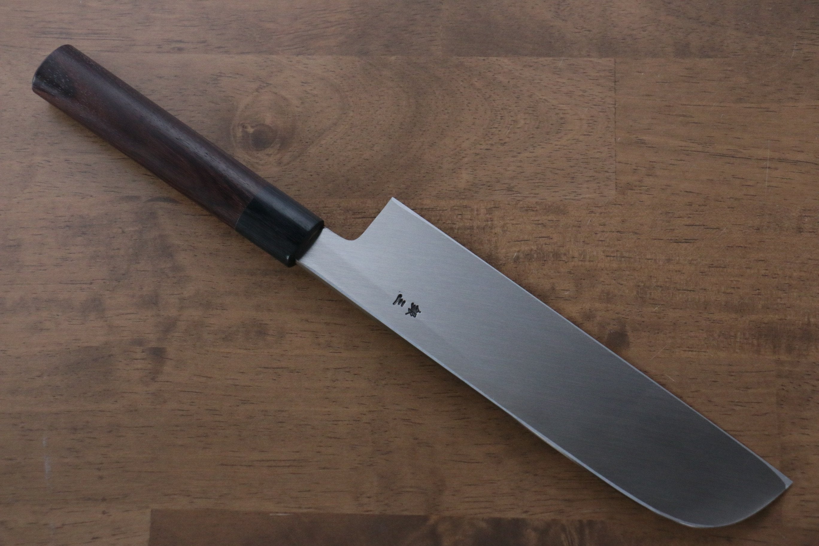 Premium Jikko Silver Steel No.3 Kamagata Usuba 210mm Japanese Chef Knife with Shitan Handle - Perfect for Sushi, Vegetables & Precision Cutting