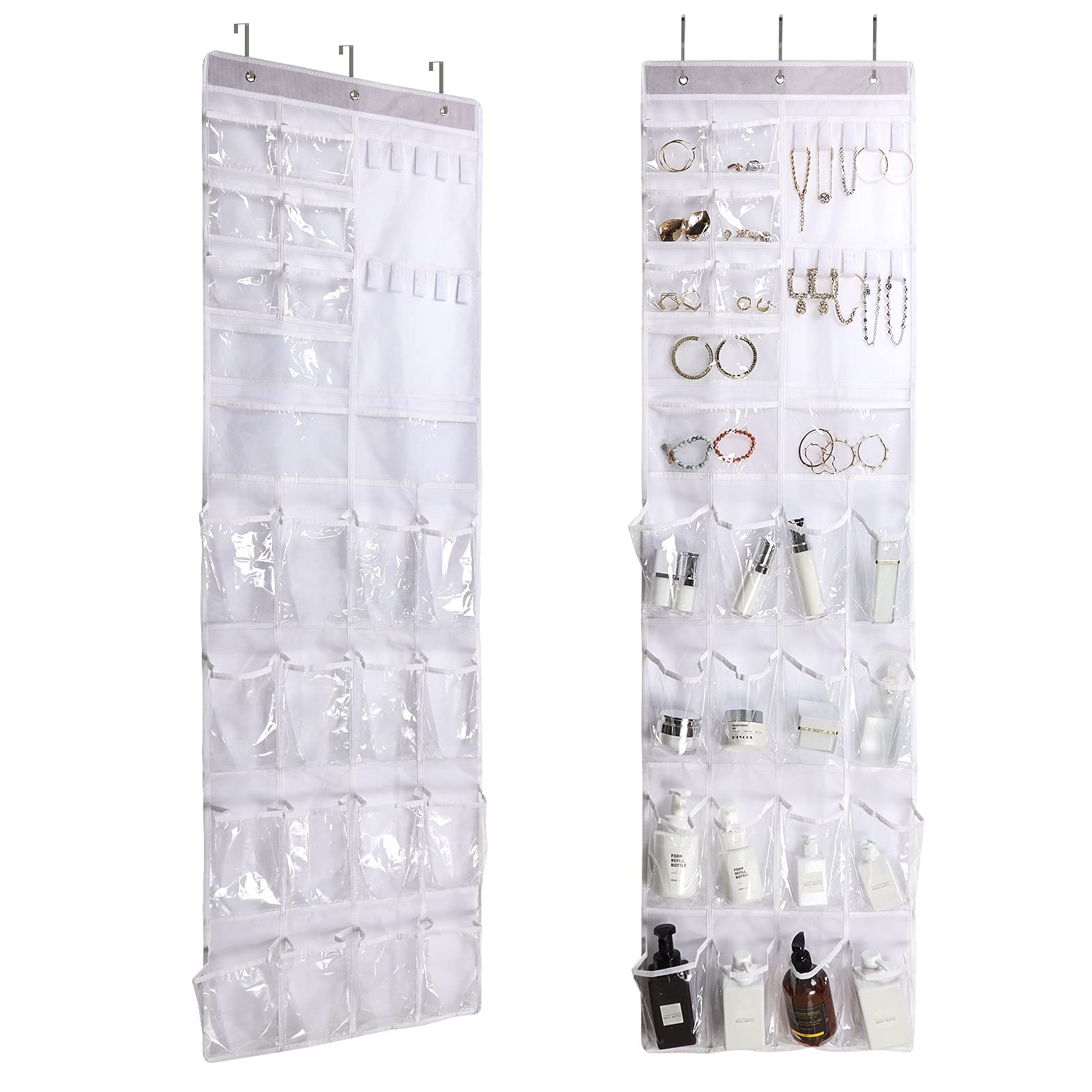 2 Pack Over The Door Hanging Shoe Organizer - 63
