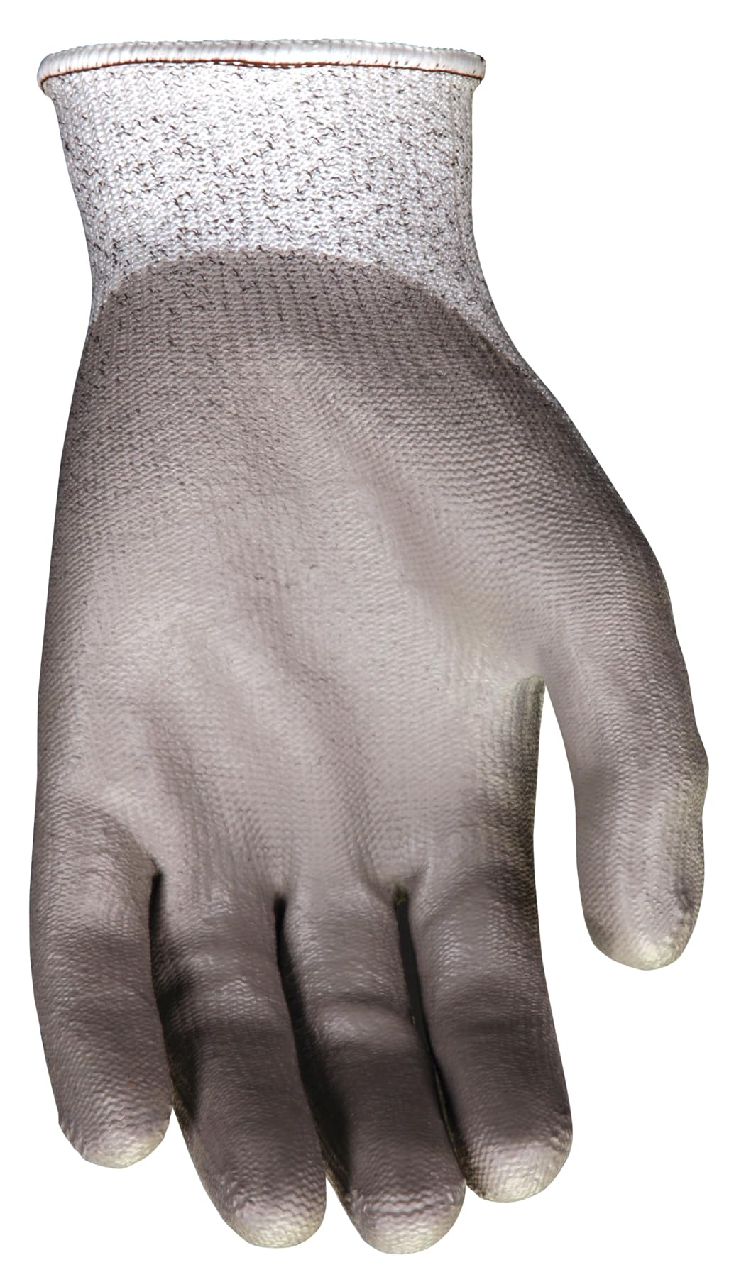 MCR Safety Gloves 9672XS - Cut Resistant Dyneema Work Gloves with Polyurethane Coating for Palm & Fingers - X-Small (1 Pair) - Ideal for Construction, Warehouse & DIY Projects