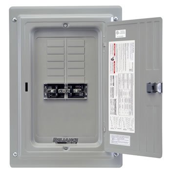 Reliance Controls TRC0606D 60-Amp 6-Circuit Transfer Switch Panel for Generator Power Backup - Perfect for Home, RV & Emergency Power Outages