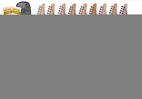 39 Inch Natural Wood Electric Guitar with Gig Bag, Strap, and Picks - Perfect for Beginners, Live Performances, and Home Practice