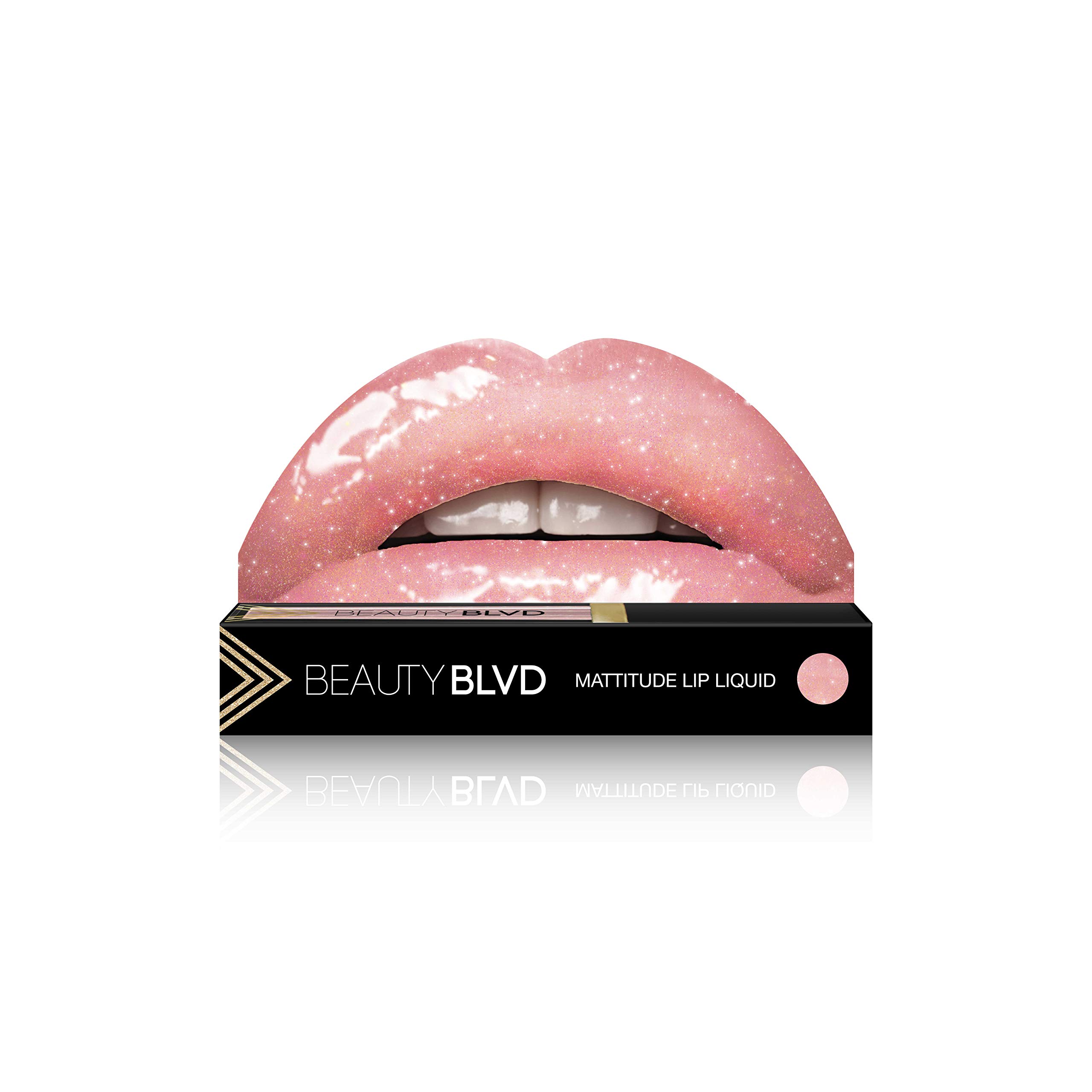 BeautyBlvd Diamond Lip Gloss - Long Lasting High Shine, Non-Sticky & Cruelty-Free for Party & Daily Wear