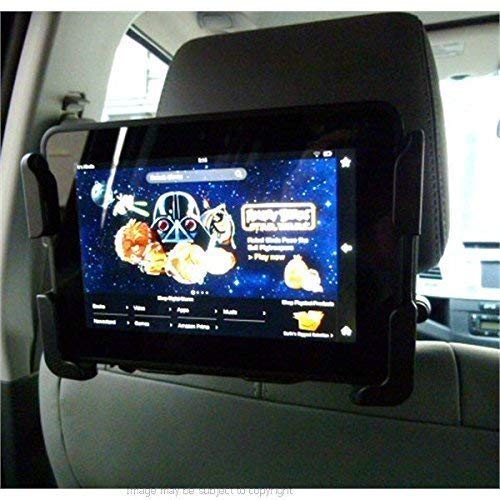 Premium Car Headrest Tablet Holder - Universal Mount for Amazon Fire 7
