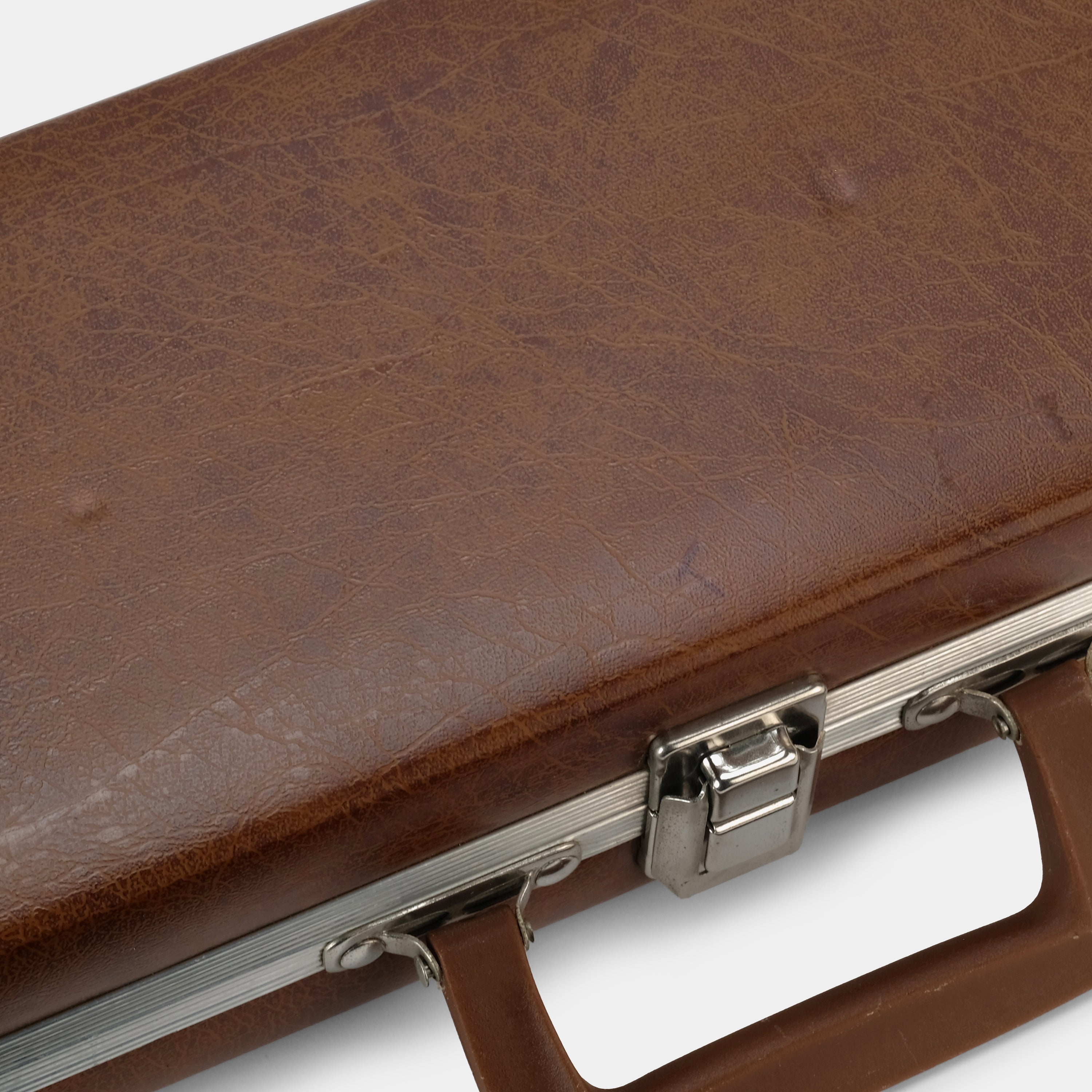 Vintage Brown Leather Cassette Tape Storage Case - Organize & Protect Your Music Collection - Perfect for Music Lovers, DJs & Retro Enthusiasts