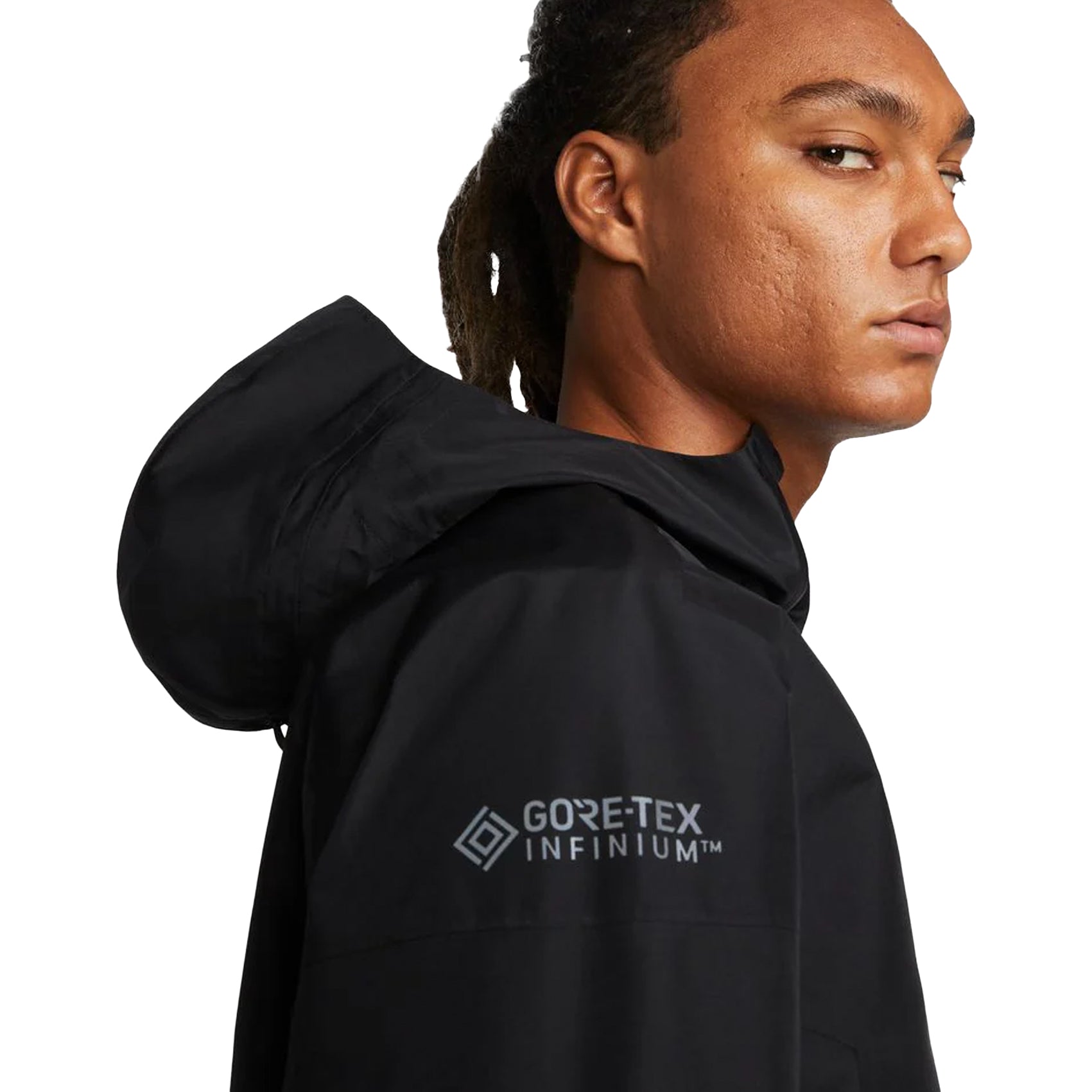 Men's Nike GORE-TEX Infinium Waterproof Windproof Trail Running Jacket - Lightweight Hiking & Outdoor Adventure Gear for Cold Weather