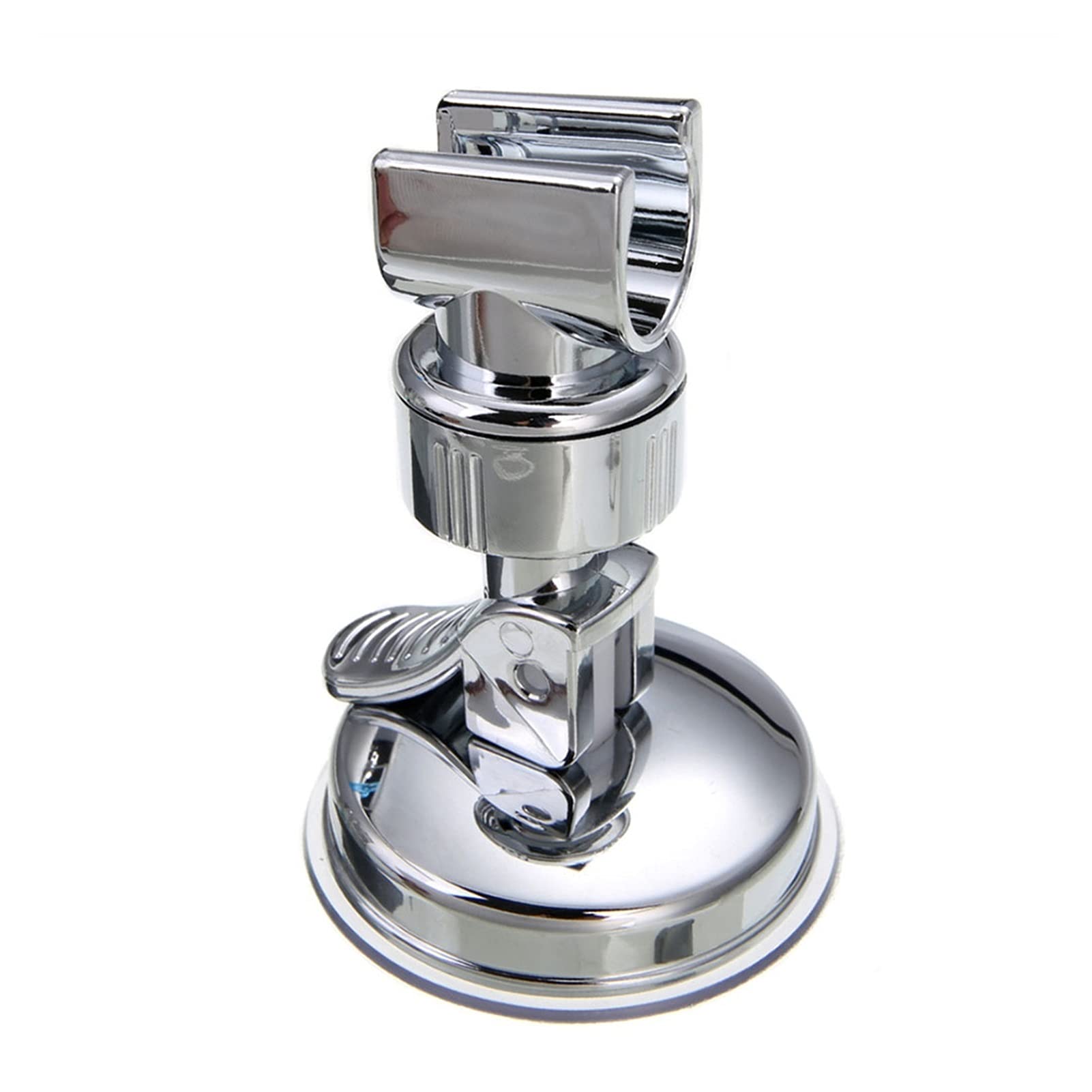Strong Vacuum Suction Cup Shower Head Holder - Adjustable Wall Mount Bracket for Bathroom with Secure Grip - Perfect for Handheld Showerheads, Bath Accessories & Dropshipping - Ideal for Small Bathrooms, Apartments & RVs