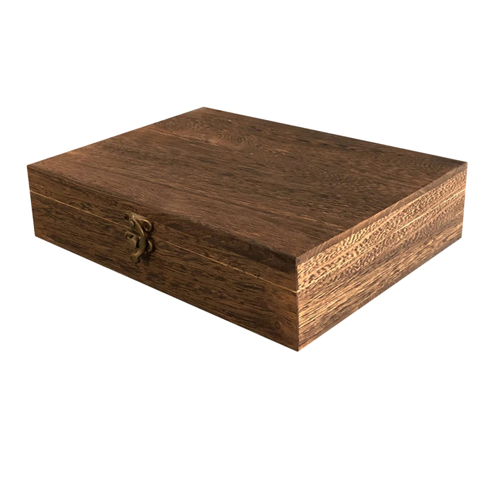 TOOYFUL Wooden Jewelry Storage Box with Lid - 26x20x6cm Castle Design Organizer for Jewelry, Small Gadgets, DIY Crafts & Gifts - Perfect for Home Decor, Wedding Favors & Gift Packaging