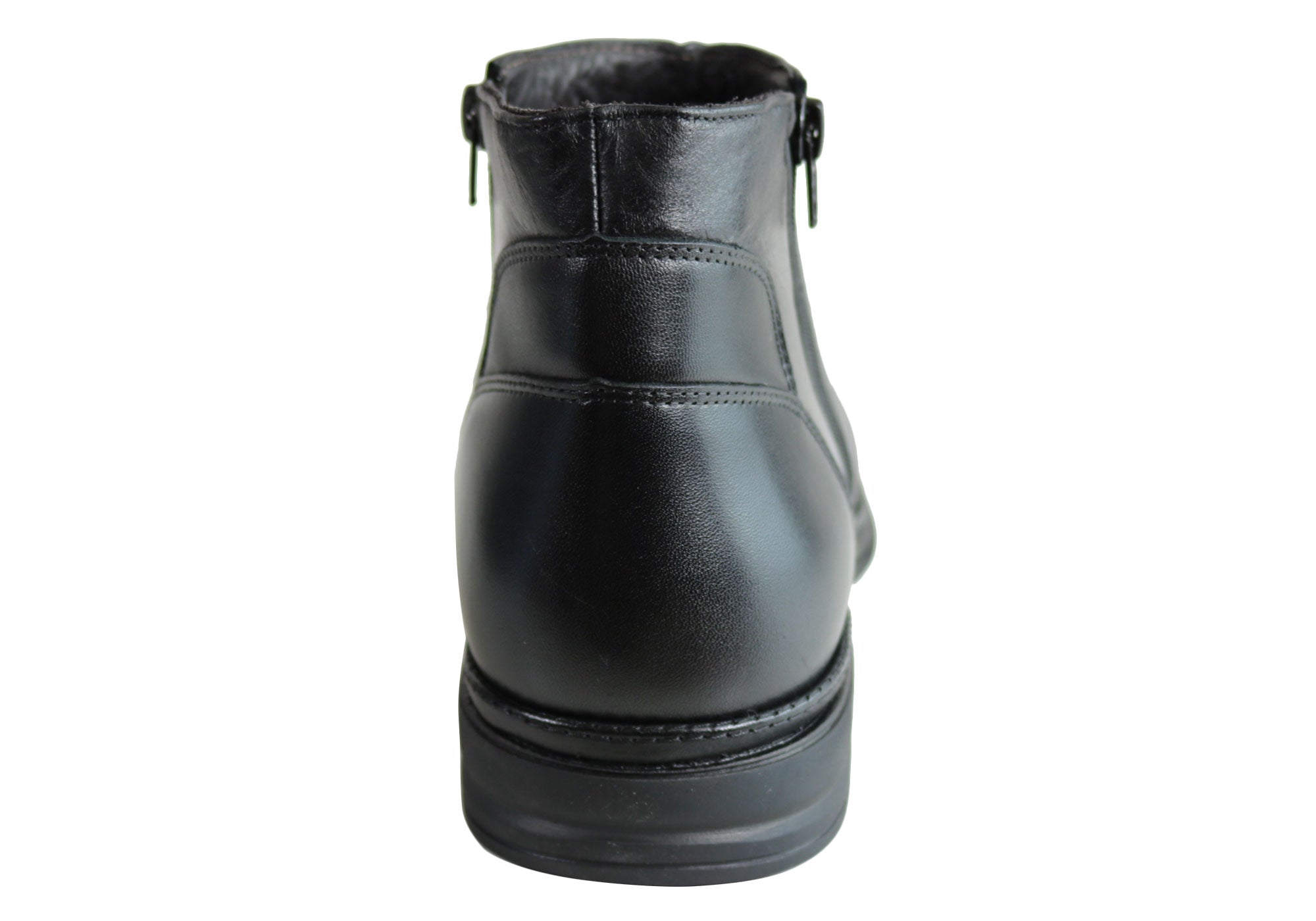 Savelli Aston Men's Comfortable Leather Dress Boots - Handcrafted in Brazil - Perfect for Business, Office & Formal Occasions