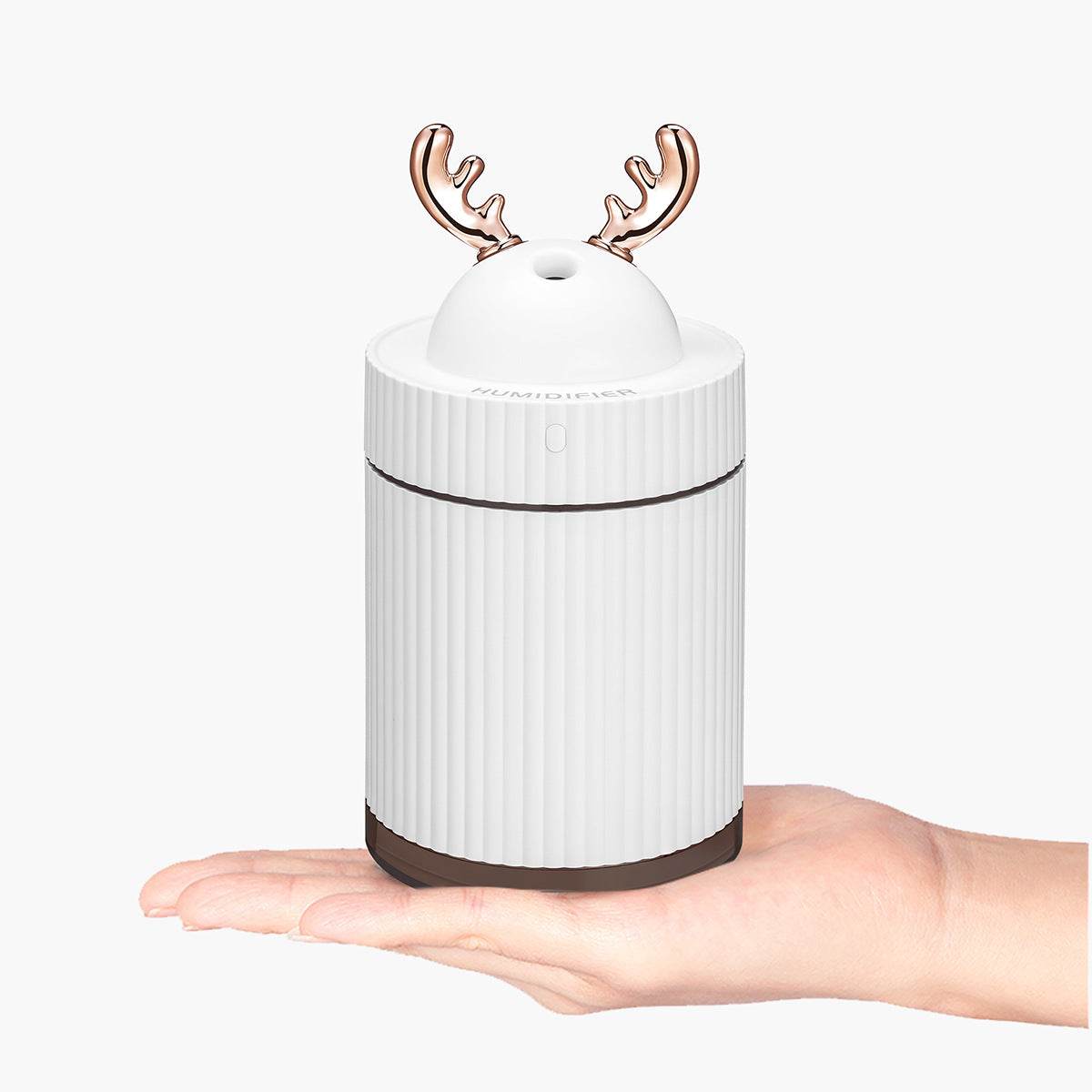 Cute Kawaii Humidifier & Essential Oil Diffuser - Portable Air Mister for Home, Office, Nursery & Yoga Studio | Quiet Ultrasonic Cool Mist Humidifier for Dry Skin, Allergies & Better Sleep