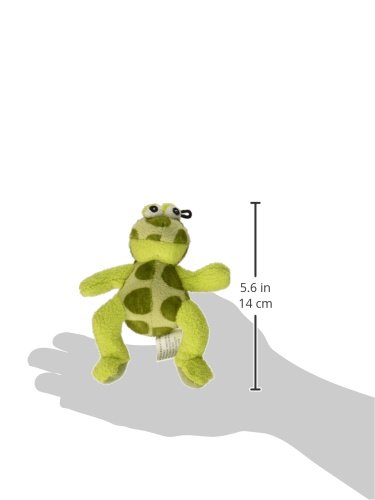 Zanies Croakers Small Dog Toys - 4.5 Inch Squeaky Chew Toys for Puppies & Small Dogs - Perfect for Playtime, Training & Interactive Fun