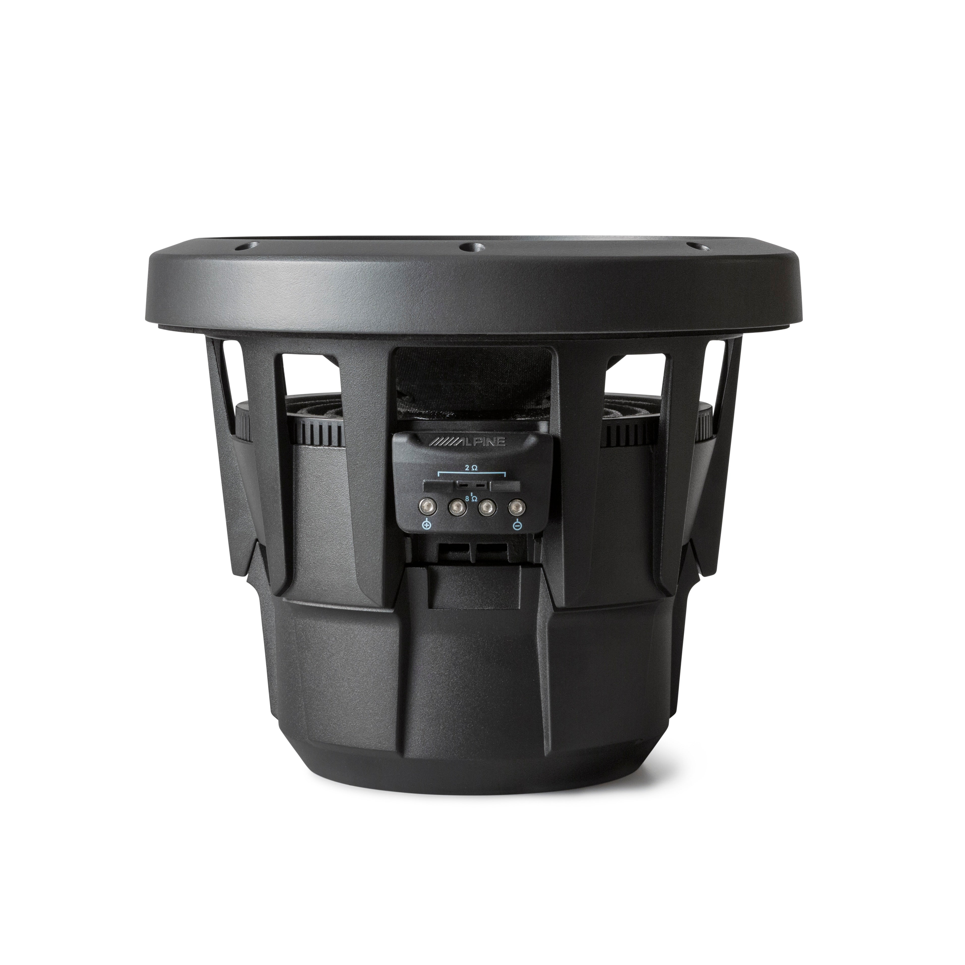 Alpine HDZ W12 12-Inch 4 Ohm Dual Voice Coil Car Subwoofer - 2400W Peak Power for Deep Bass - Perfect for Car Audio Systems & Home Theater Setups