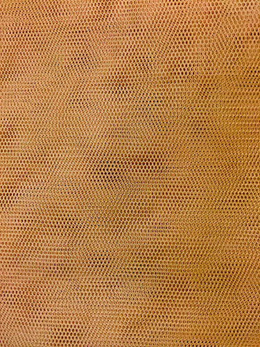 Premium 59/60 Inch Wide Skin Tone #5 Polyester Tulle Netting Fabric - Perfect for Wedding Veils, Costumes, and DIY Crafts