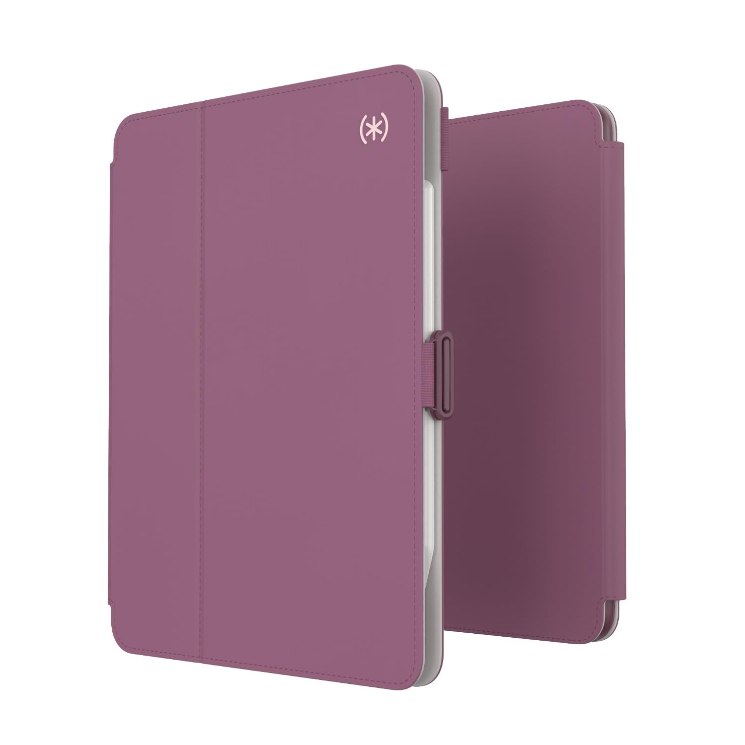 Speck Balance Folio Case for 11-inch iPad Air & iPad Pro - Protective Cover with Slim Design in Crepe Pink, Plumberry & Crushed Purple | Perfect for Work, Travel & Everyday Use