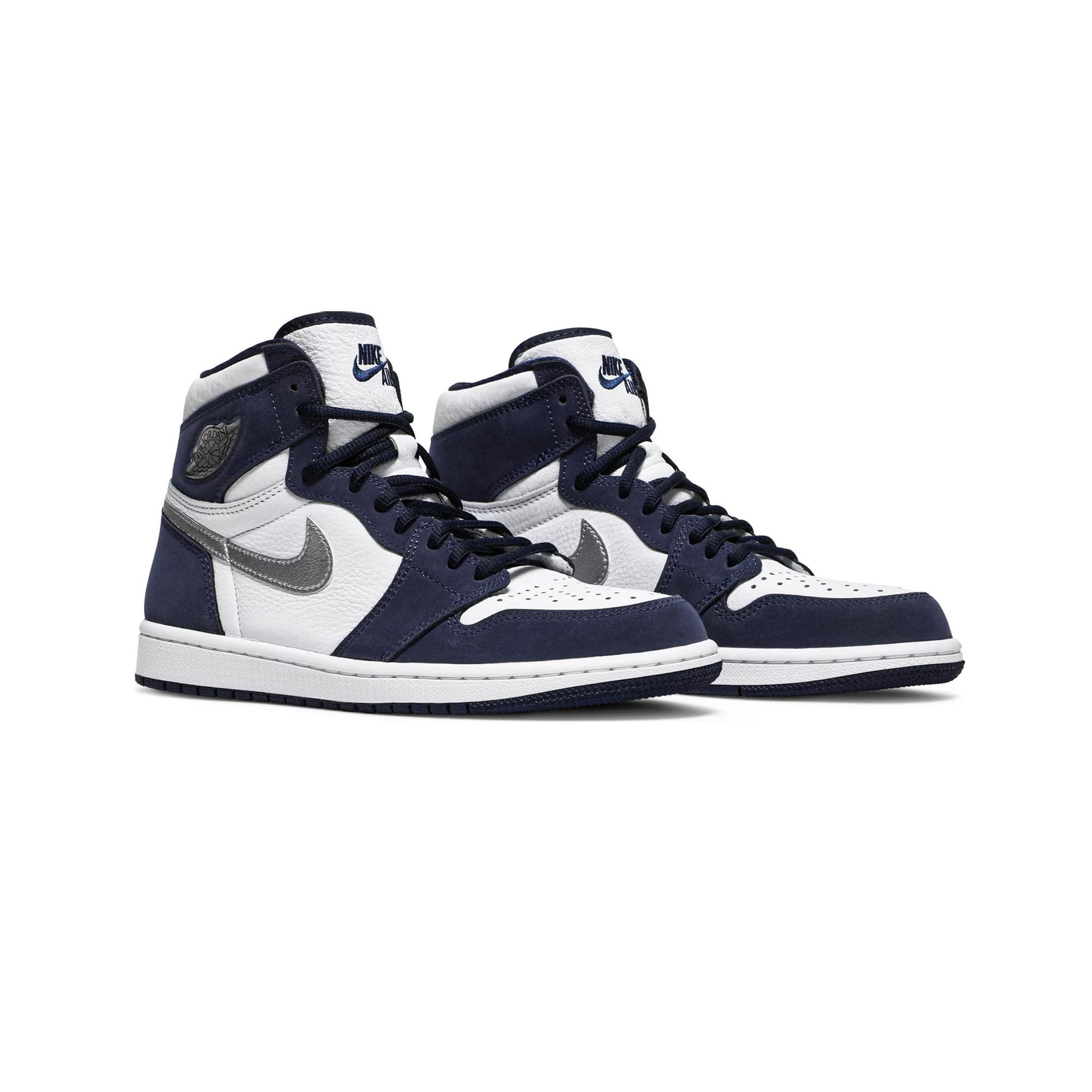 Air Jordan 1 CO. Japan 'Midnight Navy' 2020 Retro Sneakers - Men's Basketball Shoes for Streetwear & Casual Style