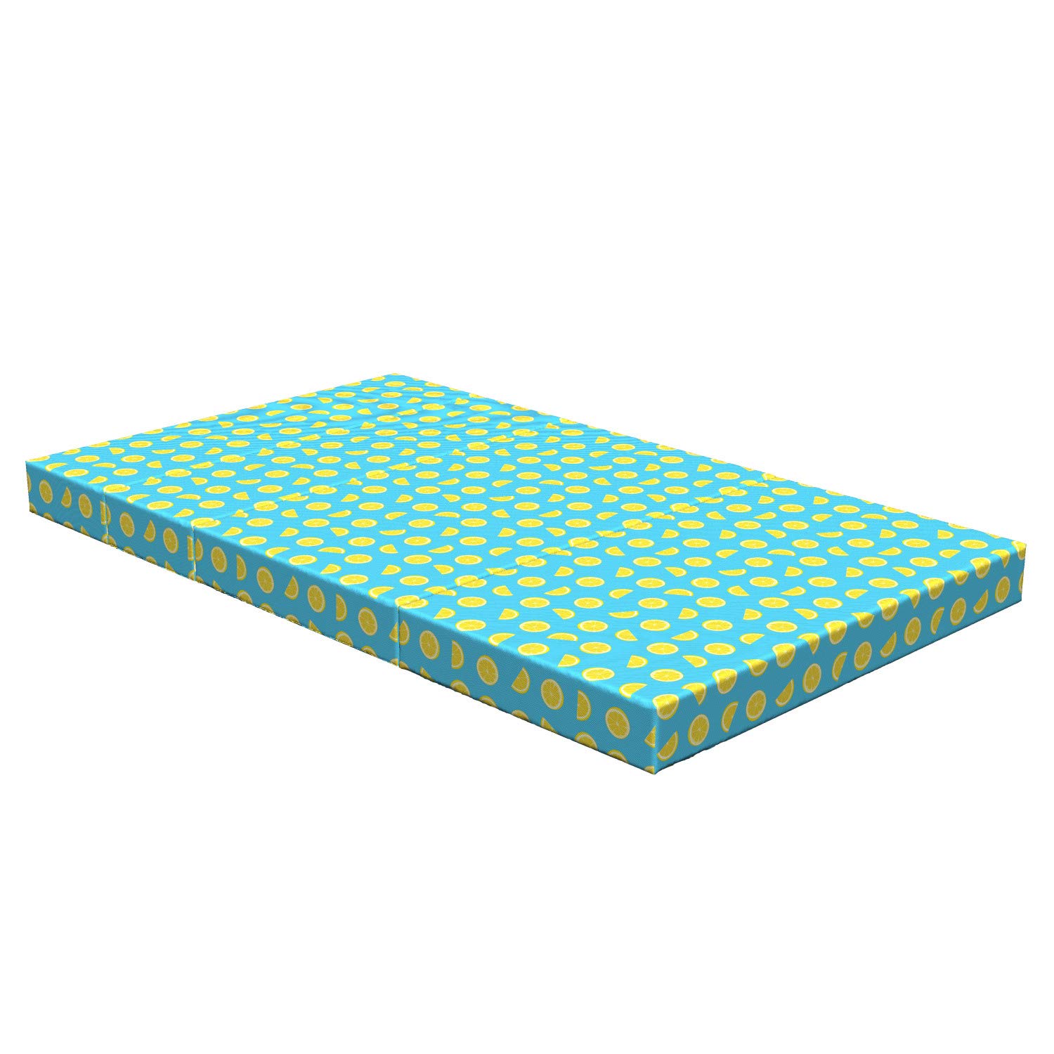 Ambesonne Lemon Foldable Mattress - 78.7