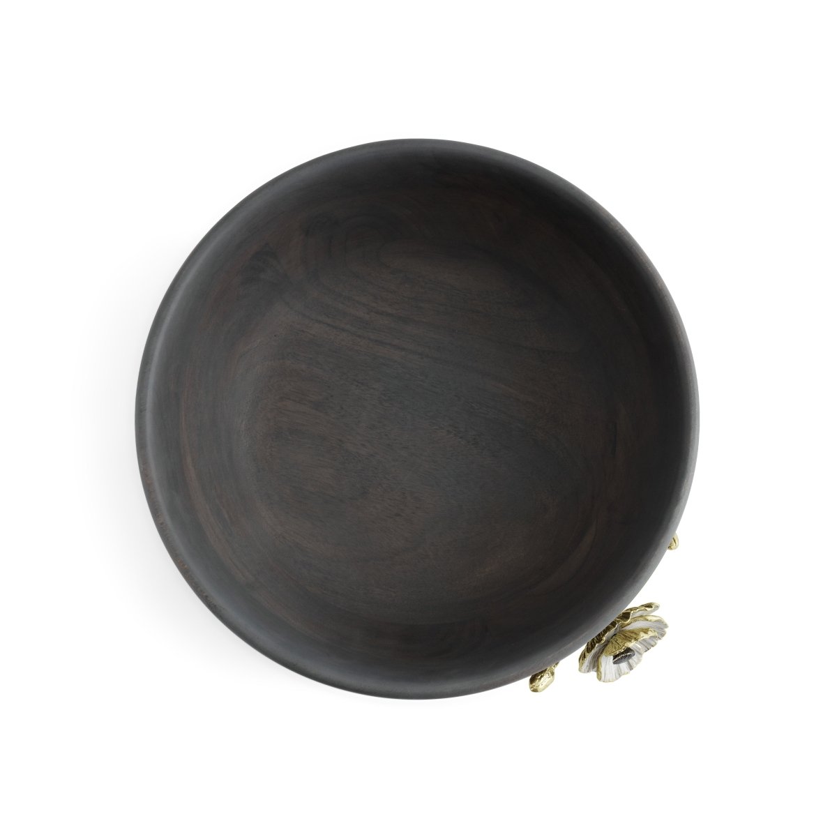 Handmade Anemone Wood Bowl - Natural Wooden Serving Bowl for Salad, Fruits & Snacks - Perfect for Home Decor, Kitchen & Dining Table Centerpiece