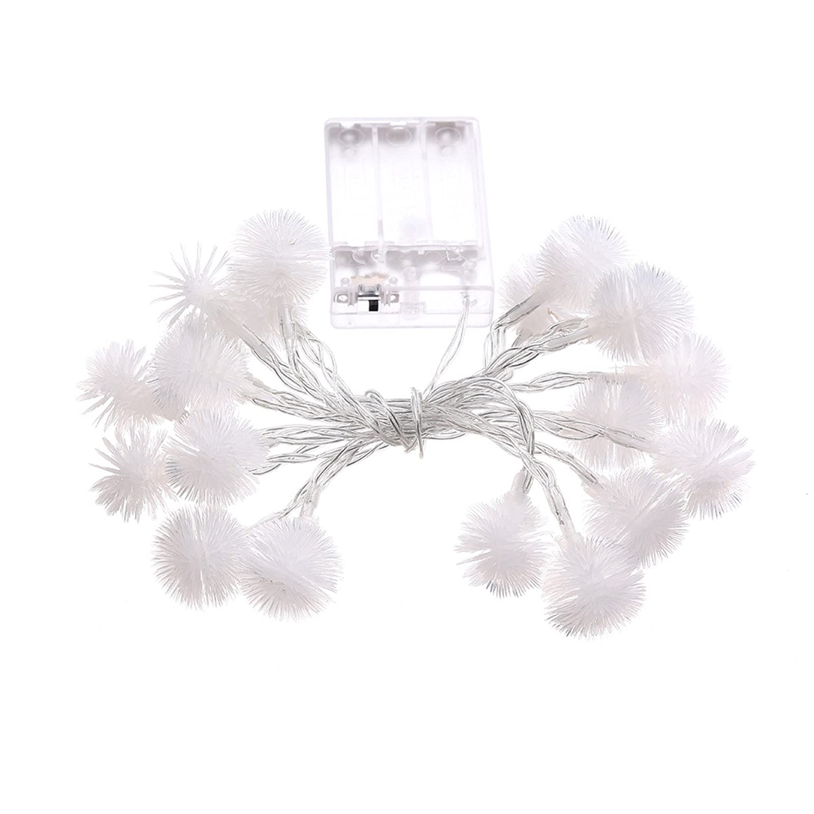 20-Pack 2.2m Battery Operated Christmas String Lights - Cute Shaped Holiday Decor for Indoor/Outdoor, Xmas Tree, Party, Wedding & Home Decoration - Perfect Gift Idea for Festive Season