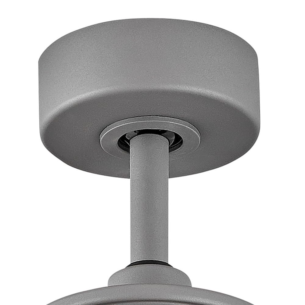 Hinkley 990024FGT 24 Inch Adjustable Ceiling Fan Down Rod - Extendable Height for Perfect Fit, Enhanced Airflow, Graphite Finish - Ideal for Living Room, Bedroom, and Outdoor Spaces