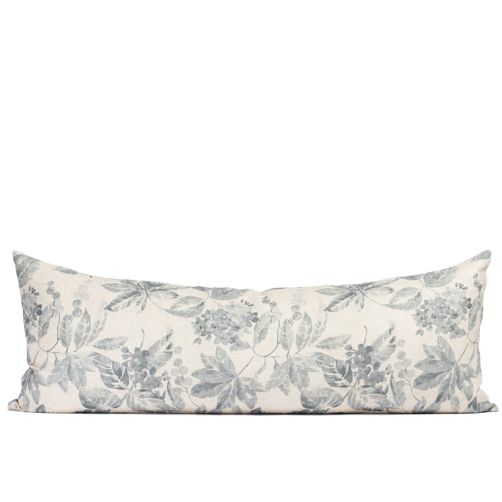 Indigo Heather 16x42 Bolster Pillow - Supportive Cushion for Sofa, Bed, and Lounge Comfort - Perfect for Reading, Relaxing, and Home Decor