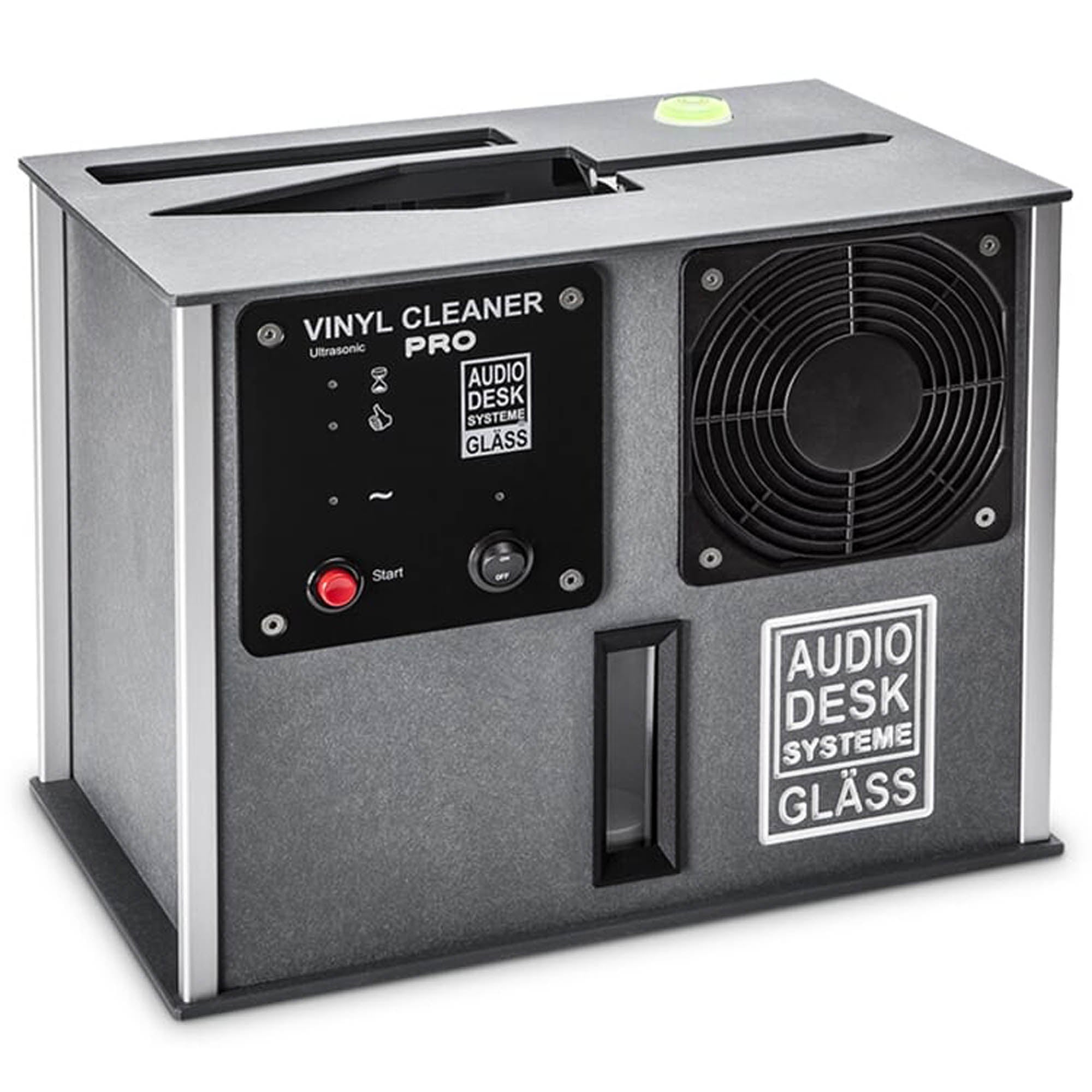 Audio Desk Vinyl Cleaner Pro X - Professional Record Cleaning Machine for Vinyl Lovers | Perfect for Home Studios, DJs & Music Collectors